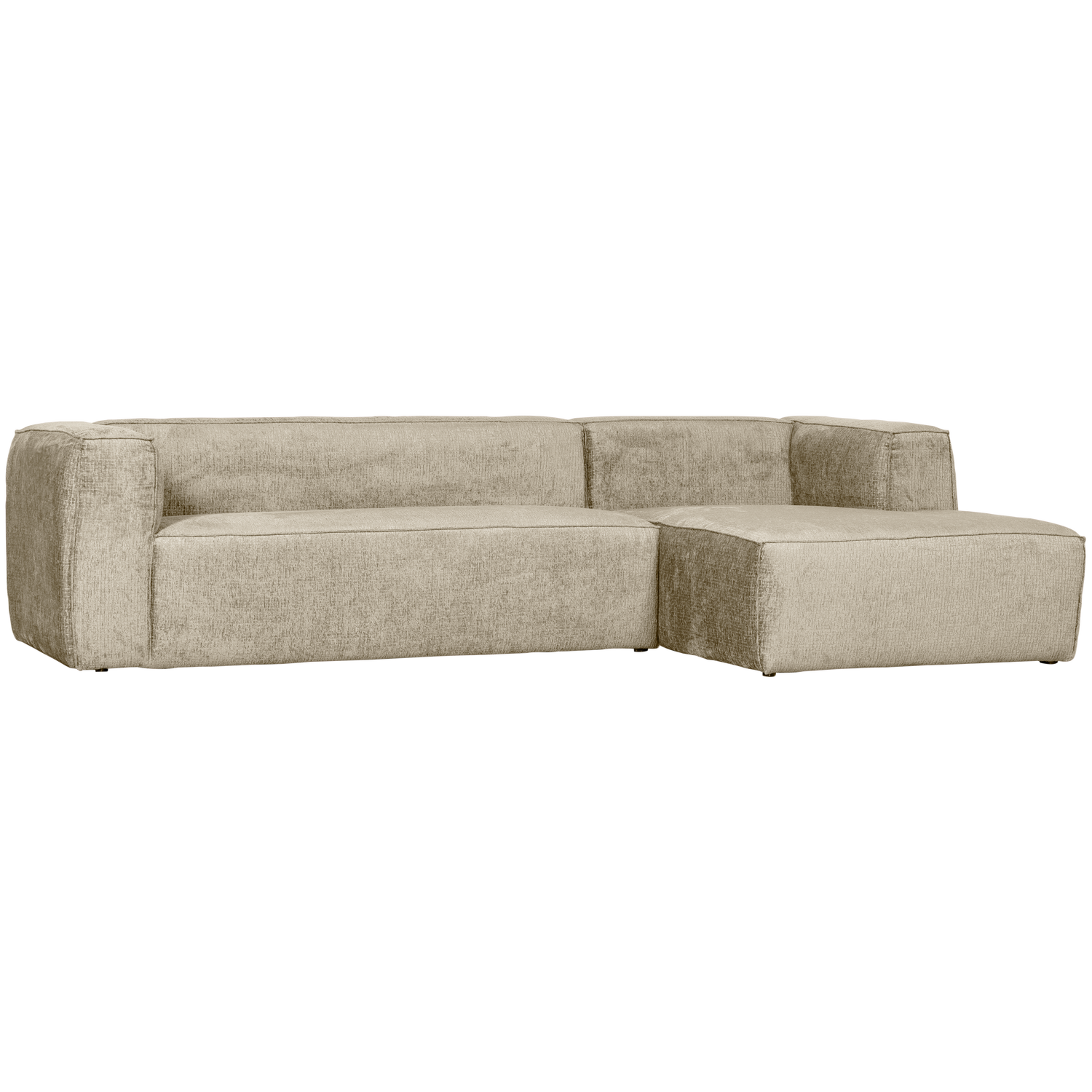 WOOOD canapea colt BEAN | poliester | Buttermilk | 73x305x175 cm