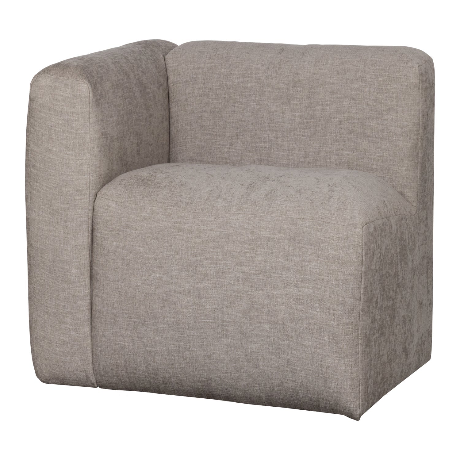 YENT 1-SEAT ELEMENT ARM LEFT WOVEN FABRIC NATURAL