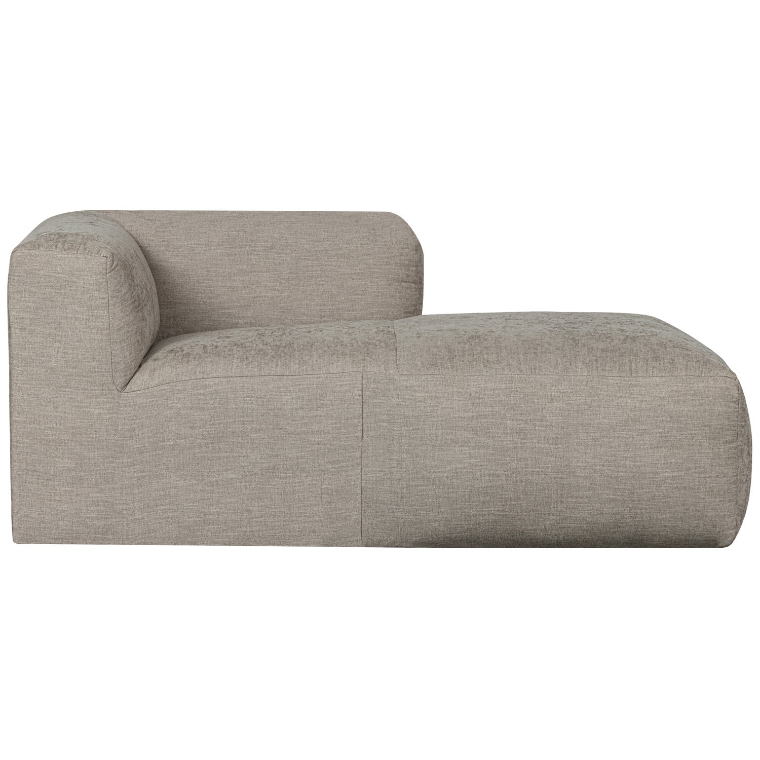 YENT CHAISE LONGUE ELEMENT ARM RIGHT WOVEN FABRIC NATURAL