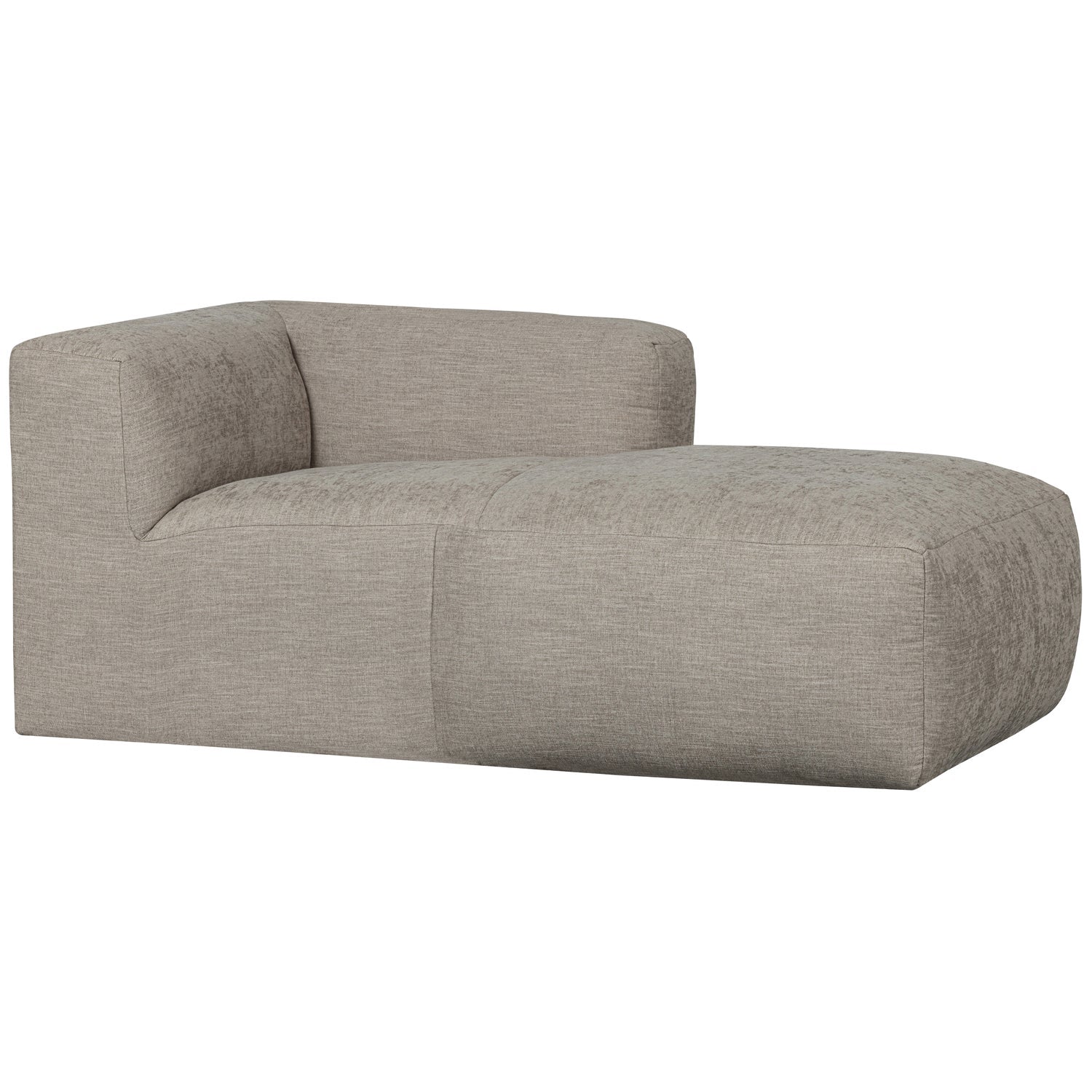 YENT CHAISE LONGUE ELEMENT ARM RIGHT WOVEN FABRIC NATURAL