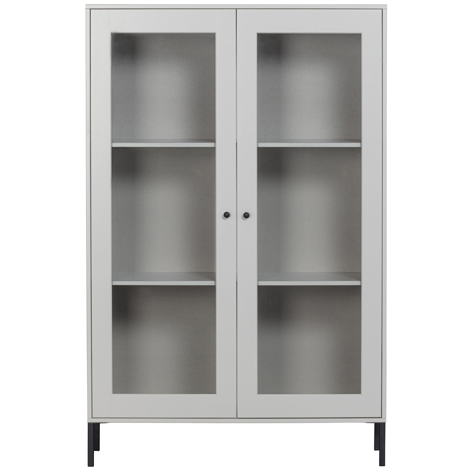 XAM DISPLAY CABINET PINE CLOUD GREY [fsc]