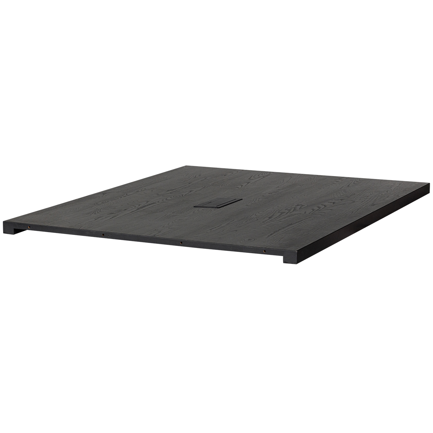 WOOOD blat masa TABLO LUNGO BETWEEN | Ash | Negru | 5x150x120 cm