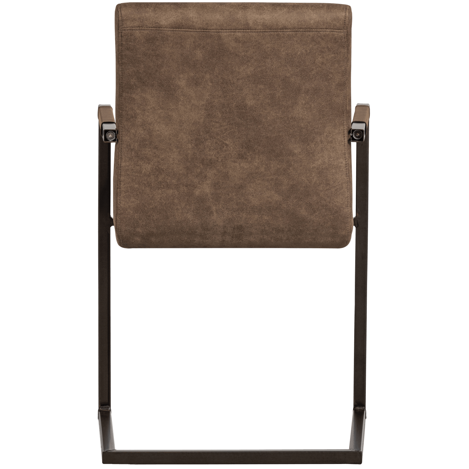 BAS DINING CHAIR LEATHERLOOK TAUPE