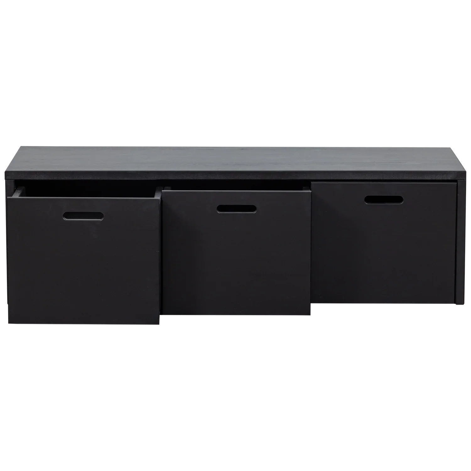 SILKE BUNKBENCH PINE DEEP BLACK [fsc]