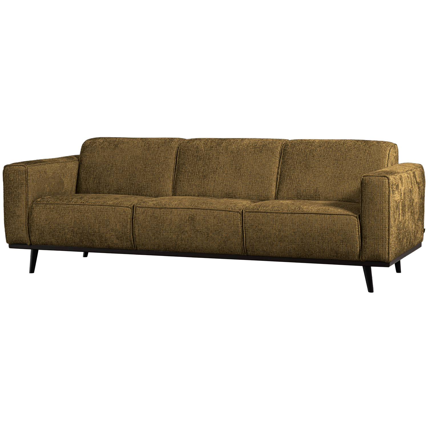WOOOD canapea 3 locuri STATEMENT | 100% Pes | Brass | 77x230x93 cm