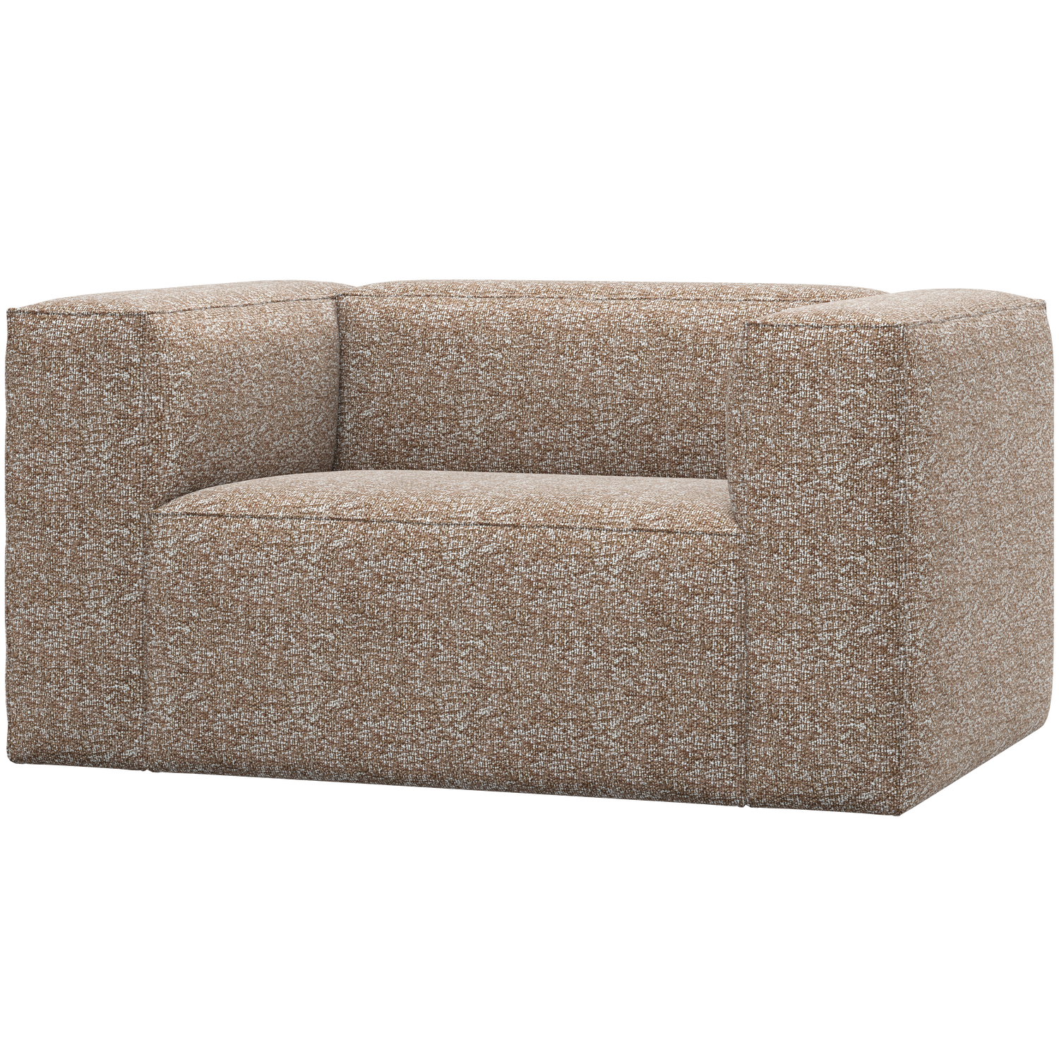 WOOOD fotoliu BEAN ARMCHAIR LIGHT | 100% Pes | Maro | 74x146x98 cm
