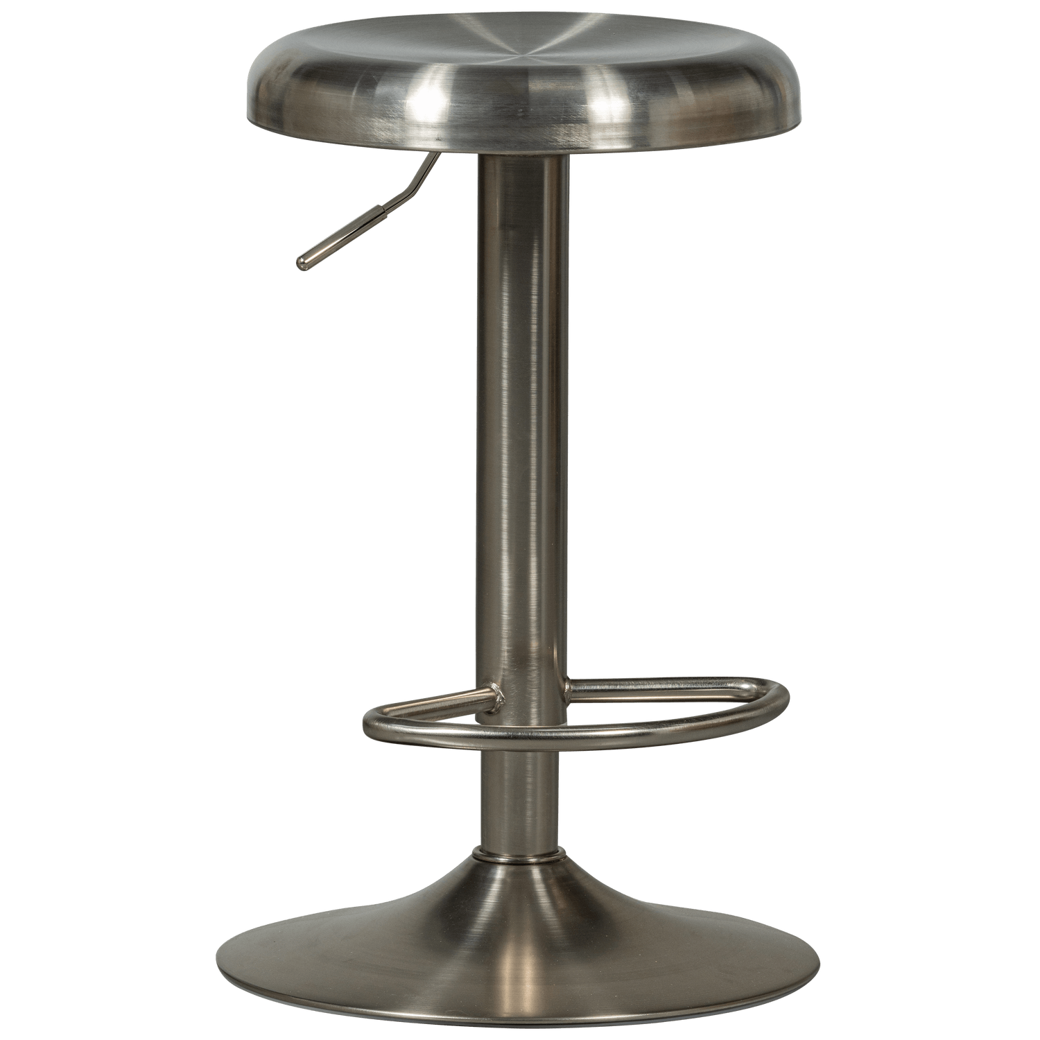 ISAAC BAR STOOL STAINLESS STEEL SILVER