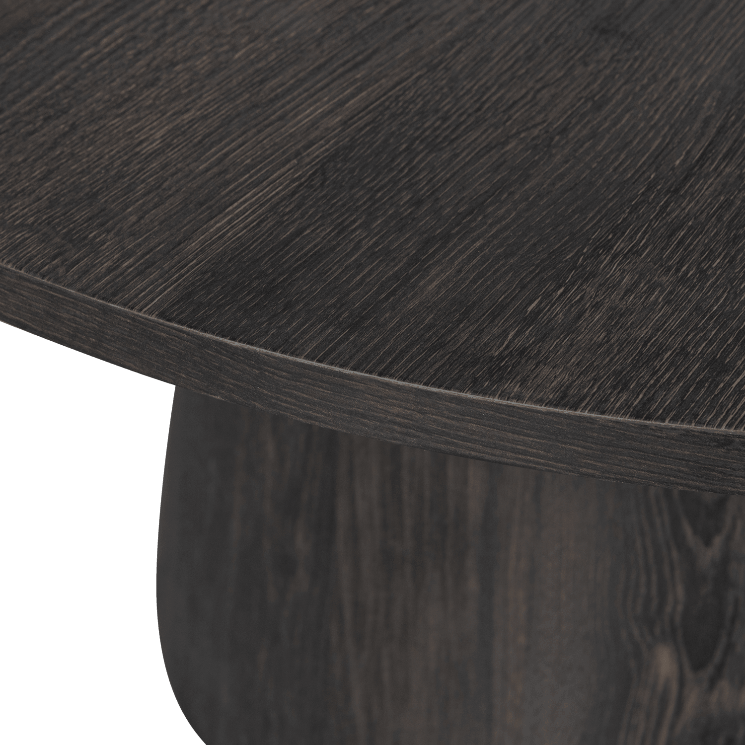VITO COFFEE TABLE MDF DARK BROWN 45xO60CM