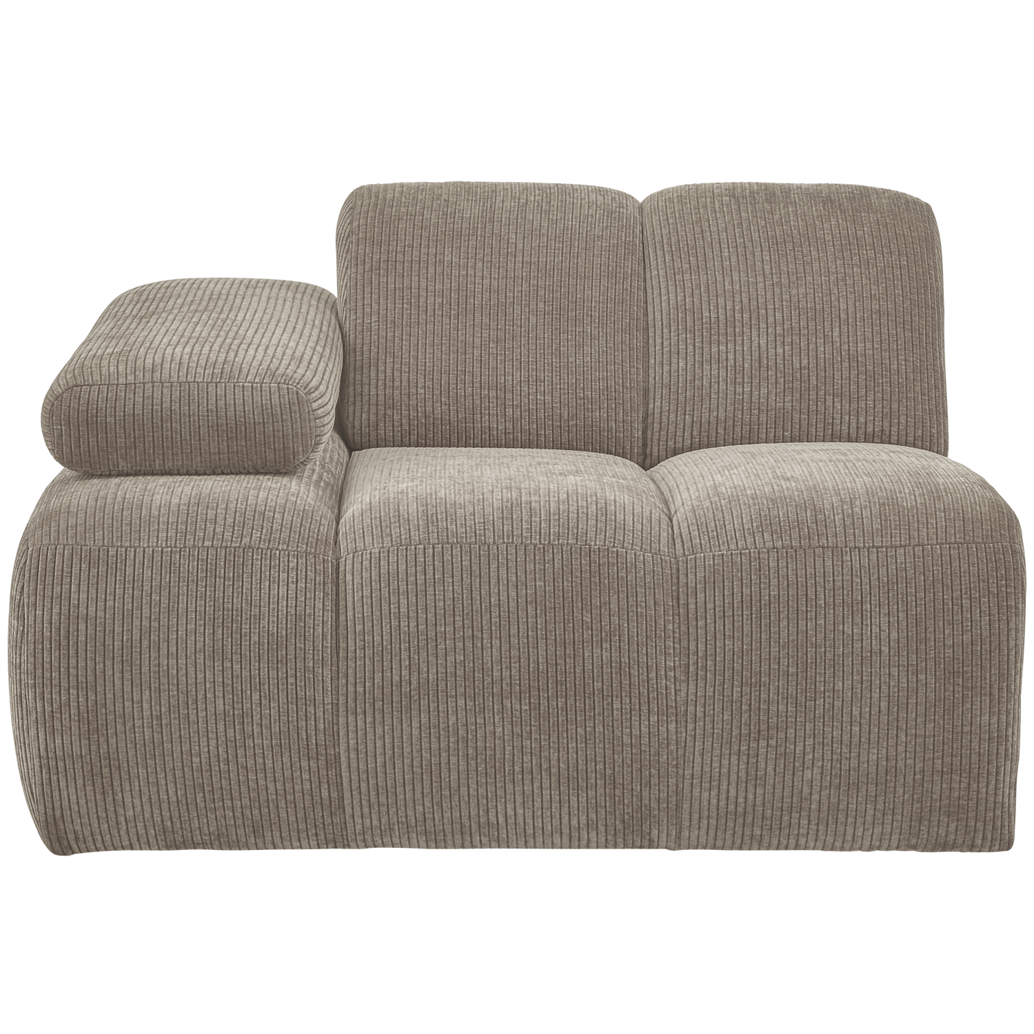 WOOOD canapea modulara MOJO 1-SEATER ELEMENT | 100% Pes | Nisipiu | 74x124x97 cm
