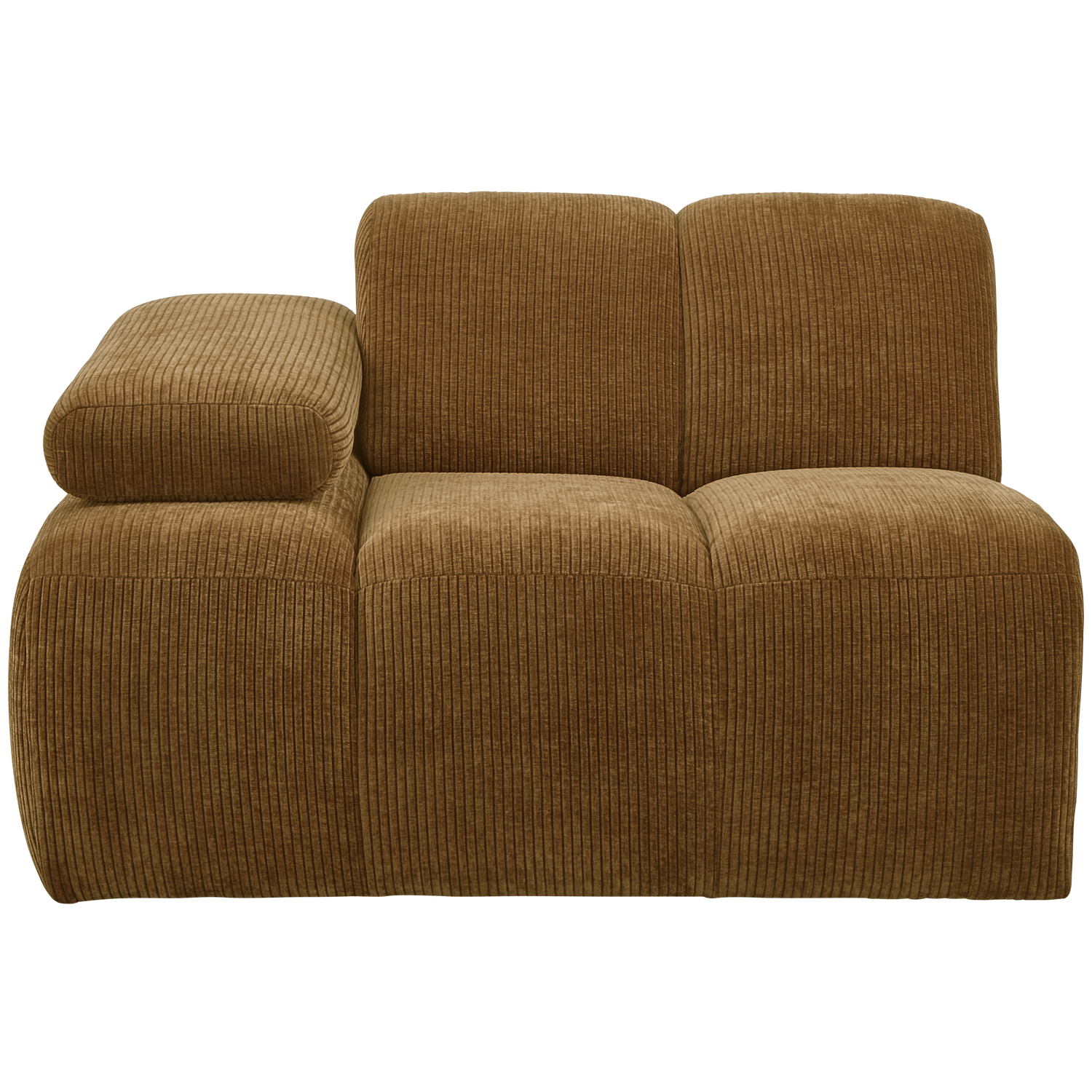 WOOOD canapea modulara MOJO 1-SEATER ELEMENT | 100% Pes | Galben | 74x124x97 cm