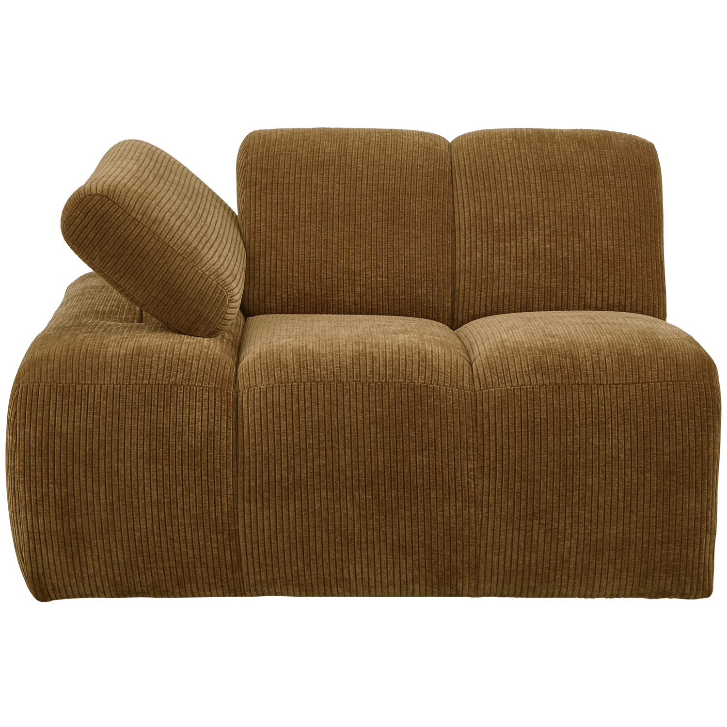 WOOOD canapea modulara MOJO 1-SEATER ELEMENT | 100% Pes | Galben | 74x124x97 cm