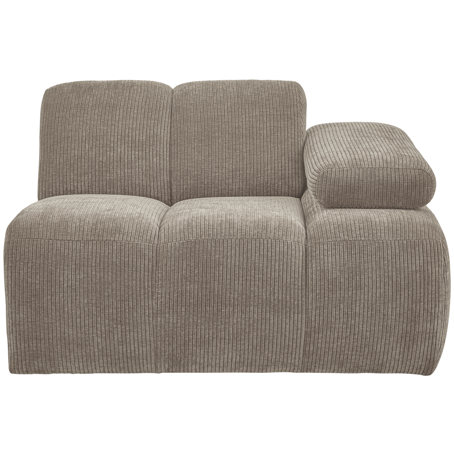 WOOOD canapea modulara MOJO 1-SEATER ELEMENT | 100% Pes | Nisipiu | 74x124x97 cm