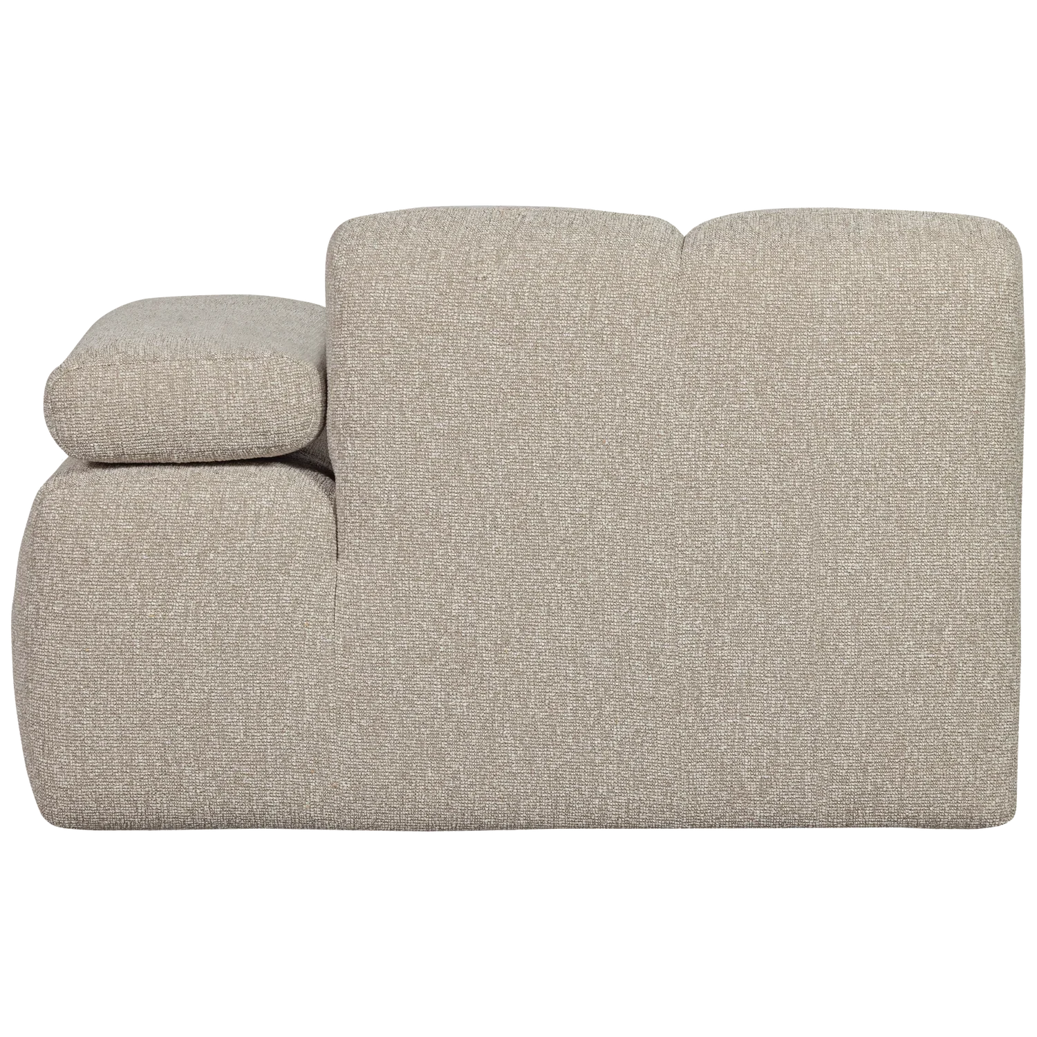 MOJO 1-SEATER ELEMENT ARM RIGHT BOUCLE BEIGE MELANGE