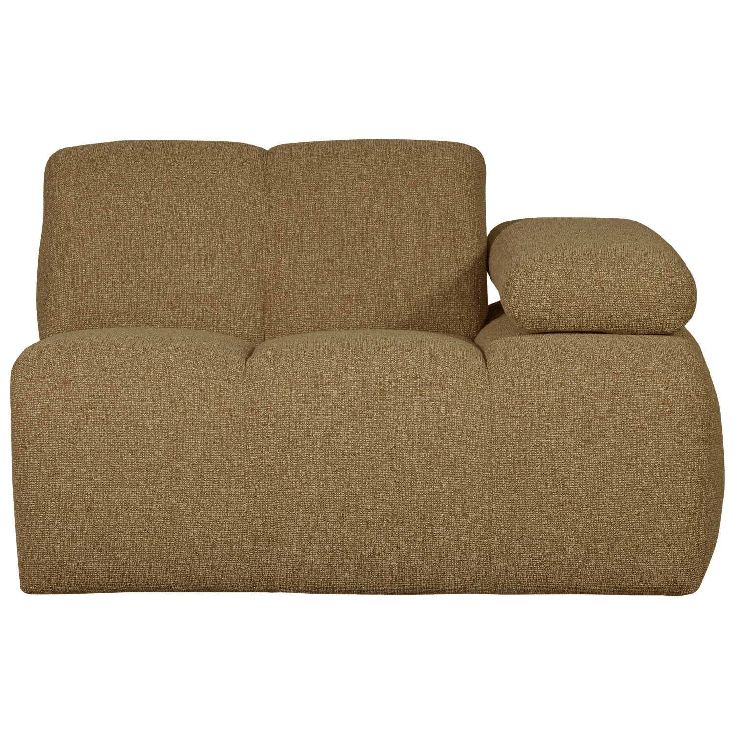 WOOOD canapea modulara MOJO 1-SEATER ELEMENT | 100% Pes | Galben | 74x124x97 cm