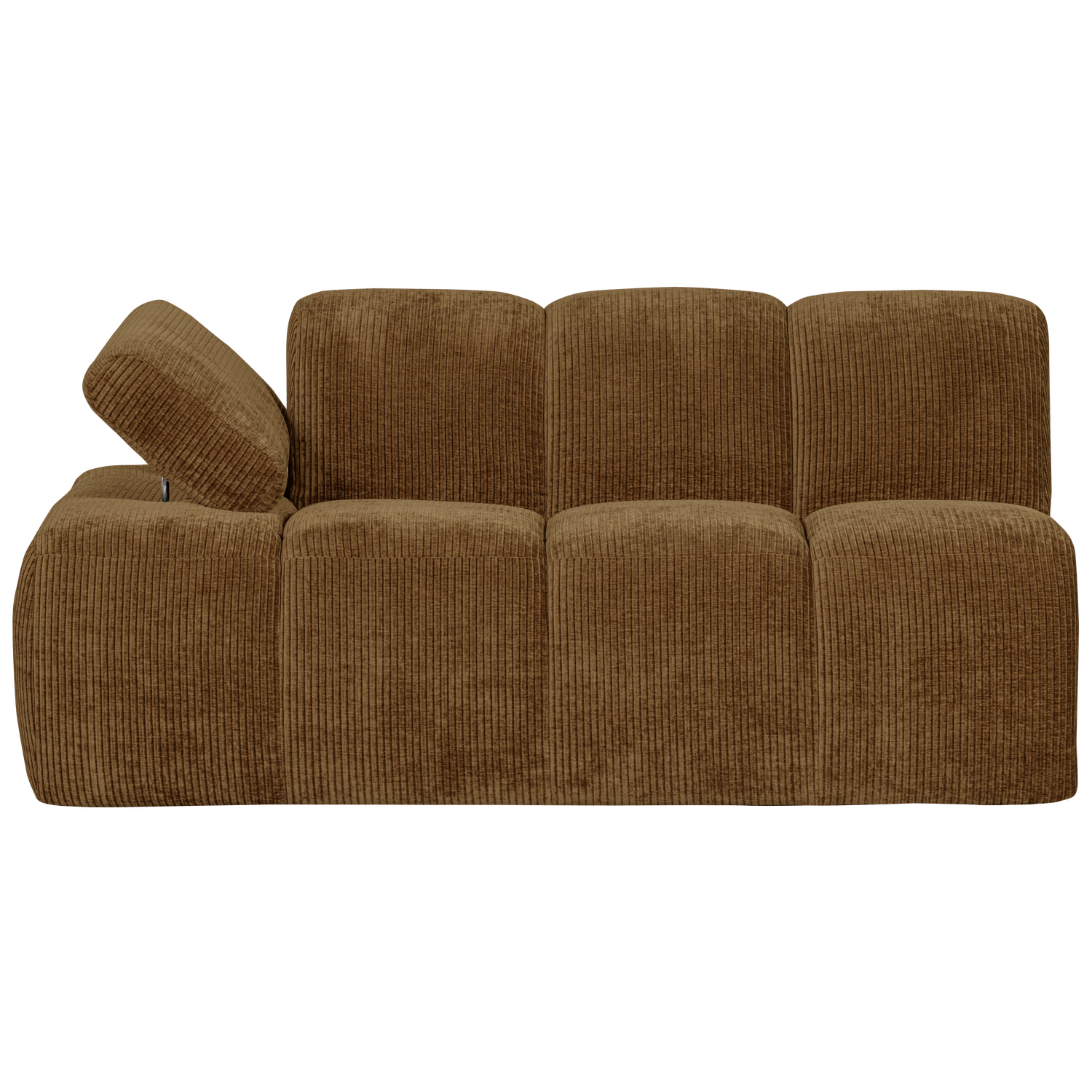 WOOOD canapea modulara MOJO 1,5-SEATER ELEMENT | 100% Pes | Galben | 74x164x97 cm