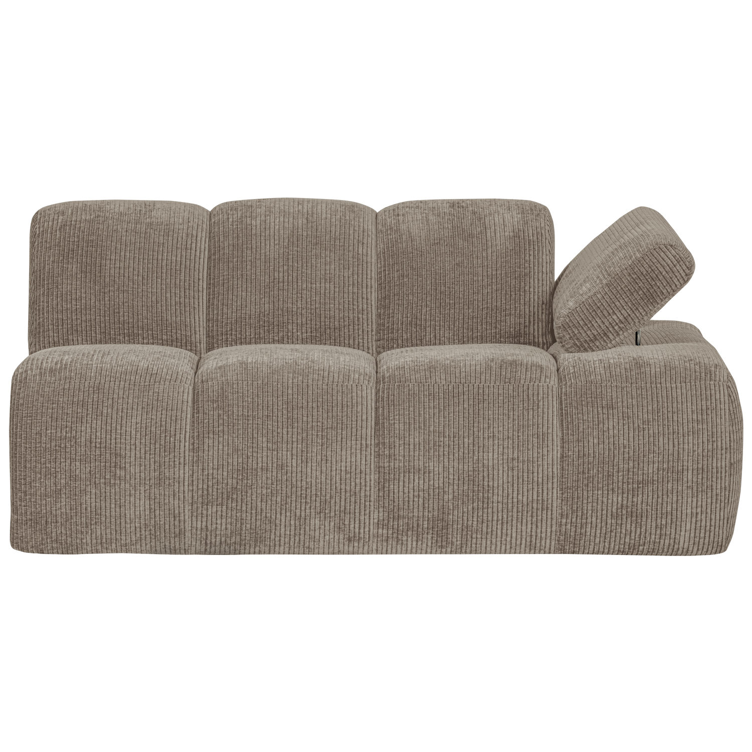 WOOOD canapea modulara MOJO 1,5-SEATER ELEMENT | 100% Pes | Nisipiu | 74x164x97 cm