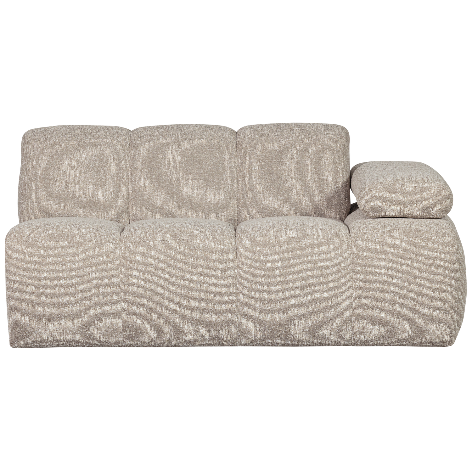 MOJO 1,5-SEATER ELEMENT ARM RIGHT BOUCLE BEIGE MELANGE