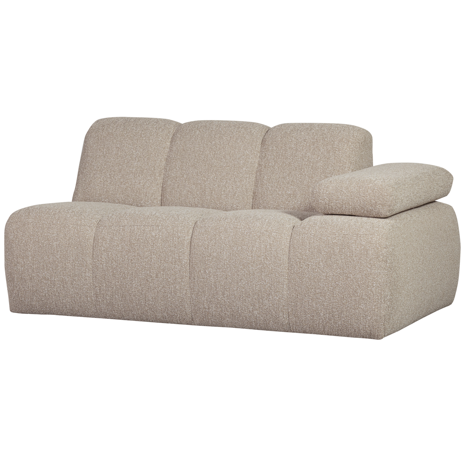 MOJO 1,5-SEATER ELEMENT ARM RIGHT BOUCLE BEIGE MELANGE