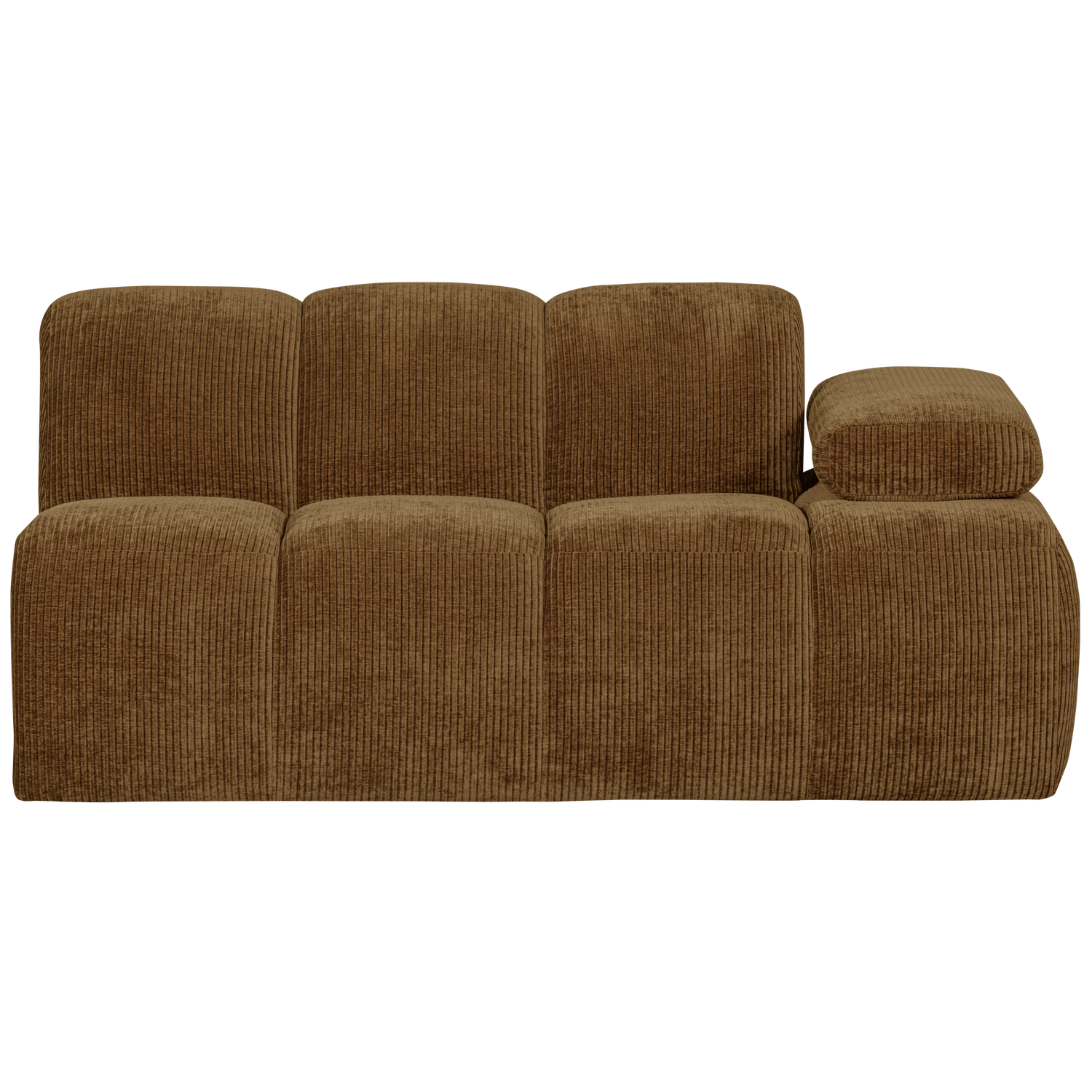 WOOOD canapea modulara MOJO 1,5-SEATER ELEMENT | 100% Pes | Galben | 74x164x97 cm