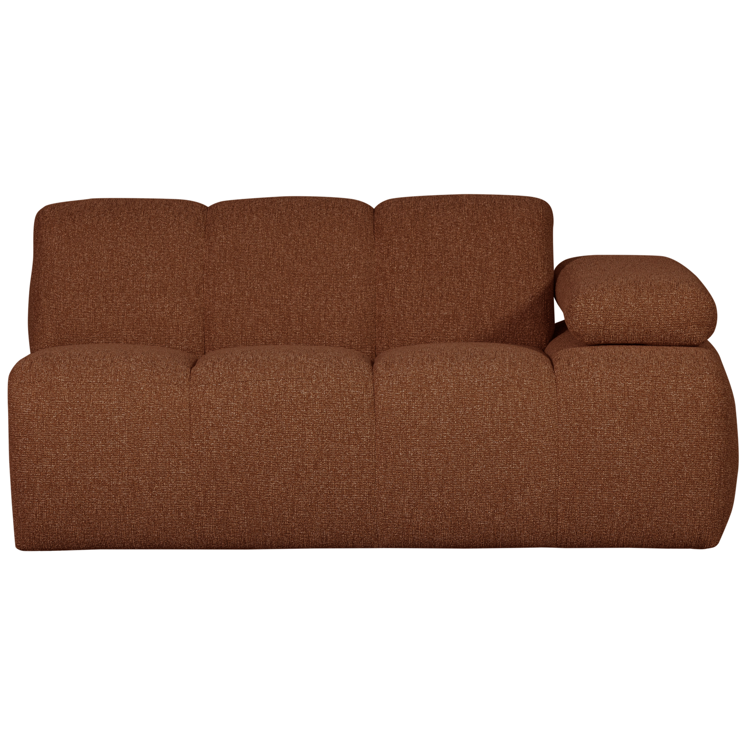 WOOOD canapea modulara MOJO 1,5-SEATER ELEMENT | 100% Pes | Maro | 74x164x97 cm