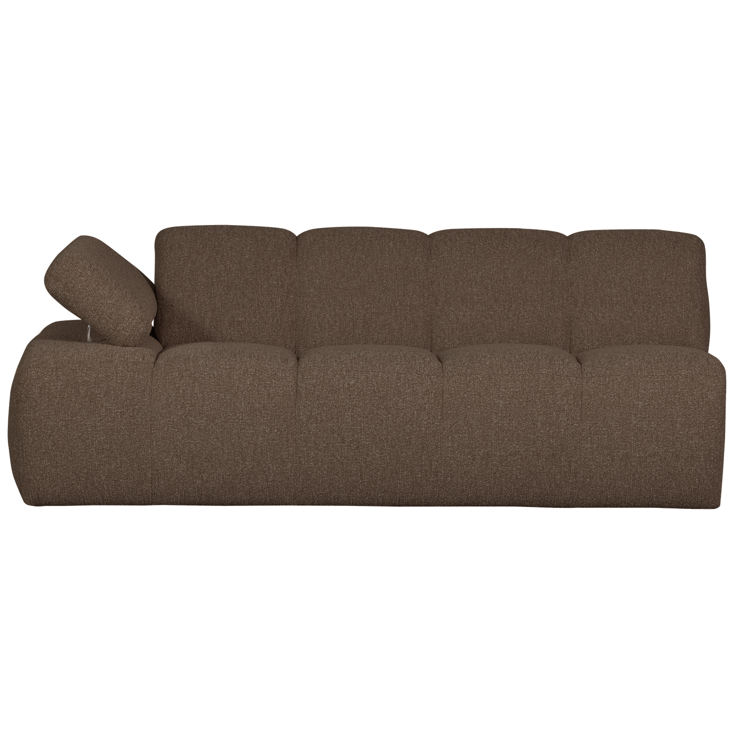 WOOOD canapea modulara MOJO | 100% Pes | Maro | 74x204x97 cm