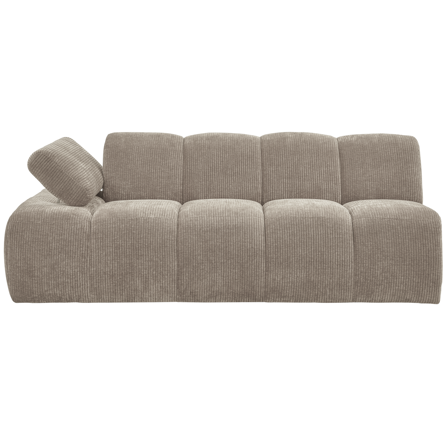 WOOOD canapea modulara MOJO | 100% Pes | Nisipiu | 74x204x97 cm
