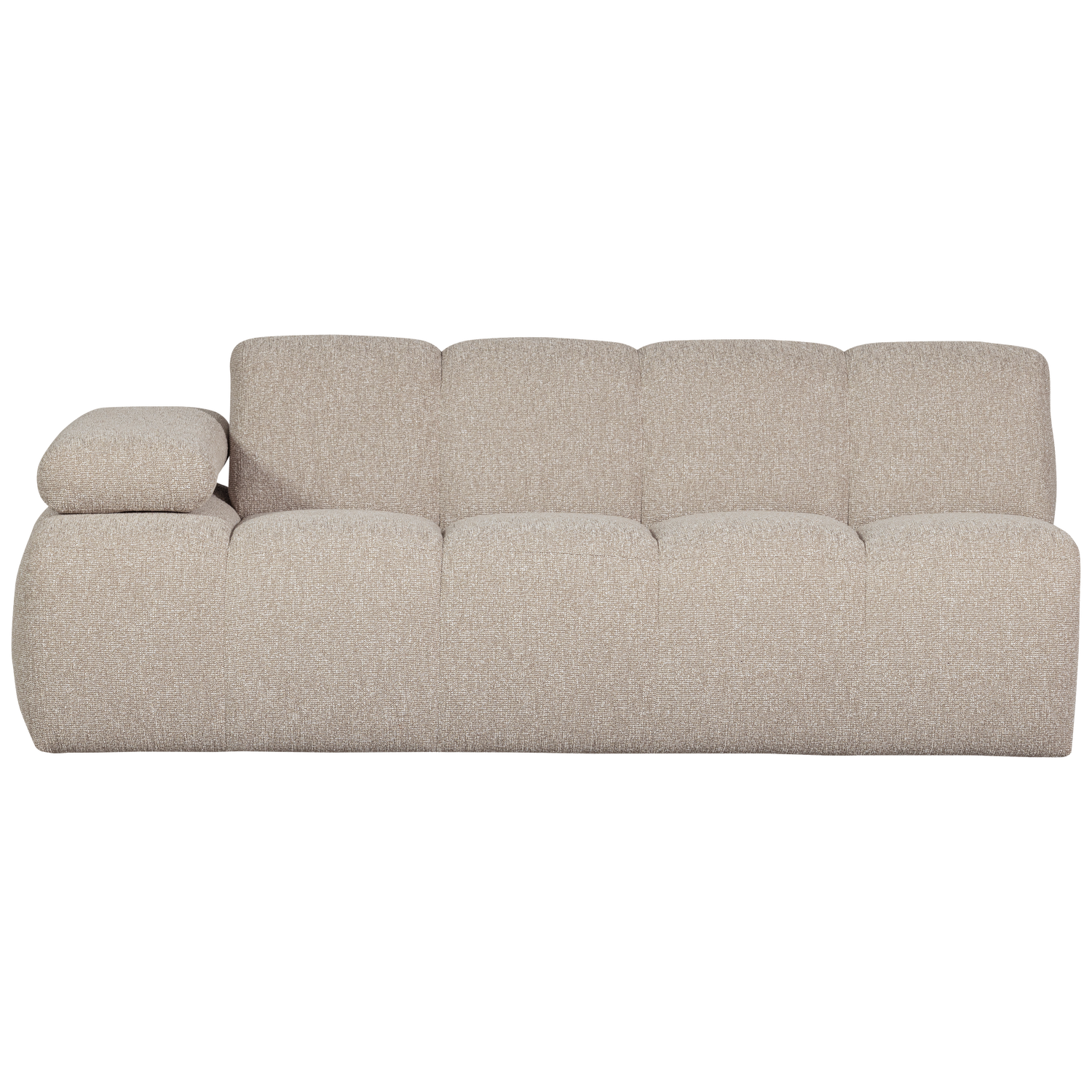 WOOOD canapea modulara MOJO | 100% Pes | Bej | 74x204x97 cm