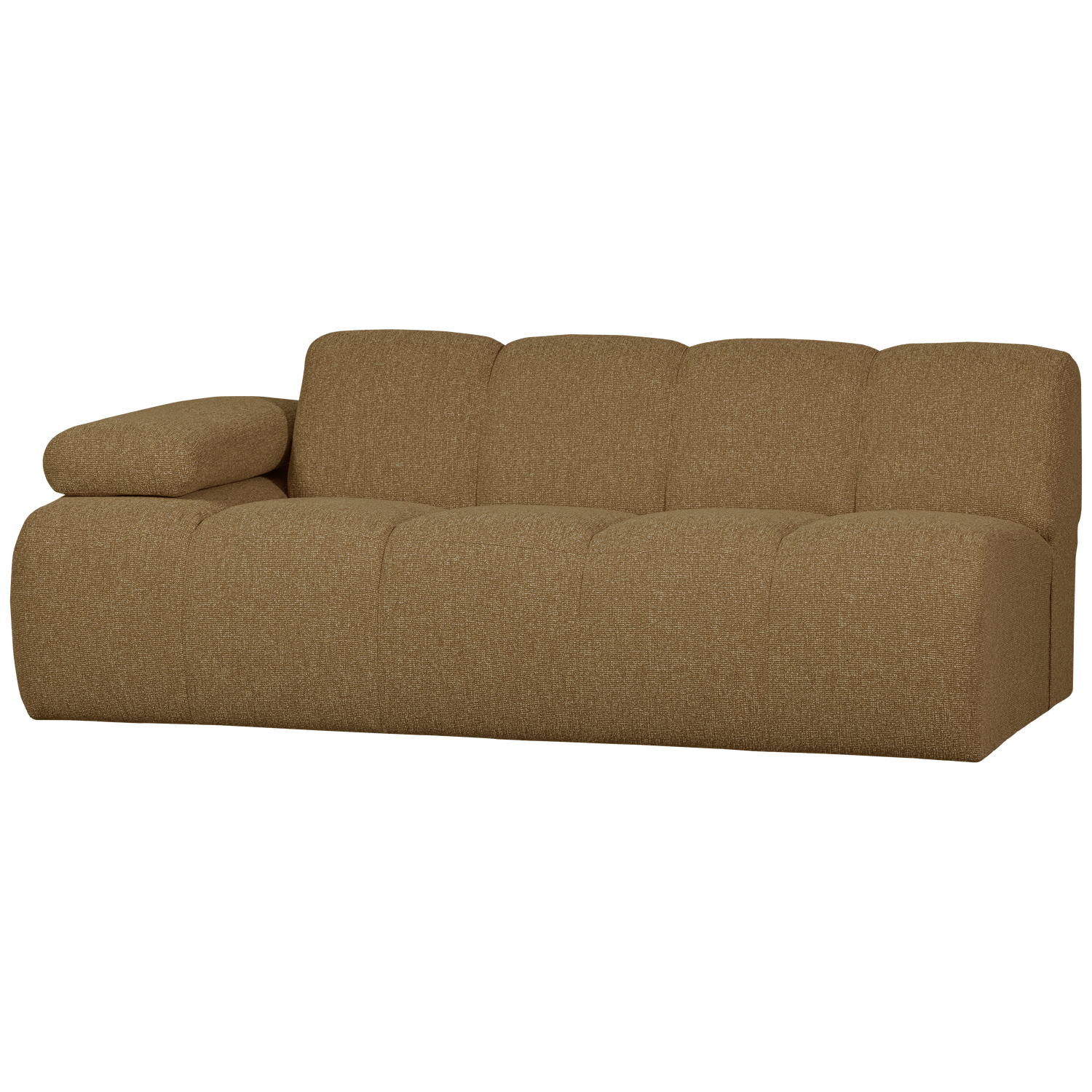 WOOOD canapea modulara MOJO | 100% Pes | Galben | 74x204x97 cm