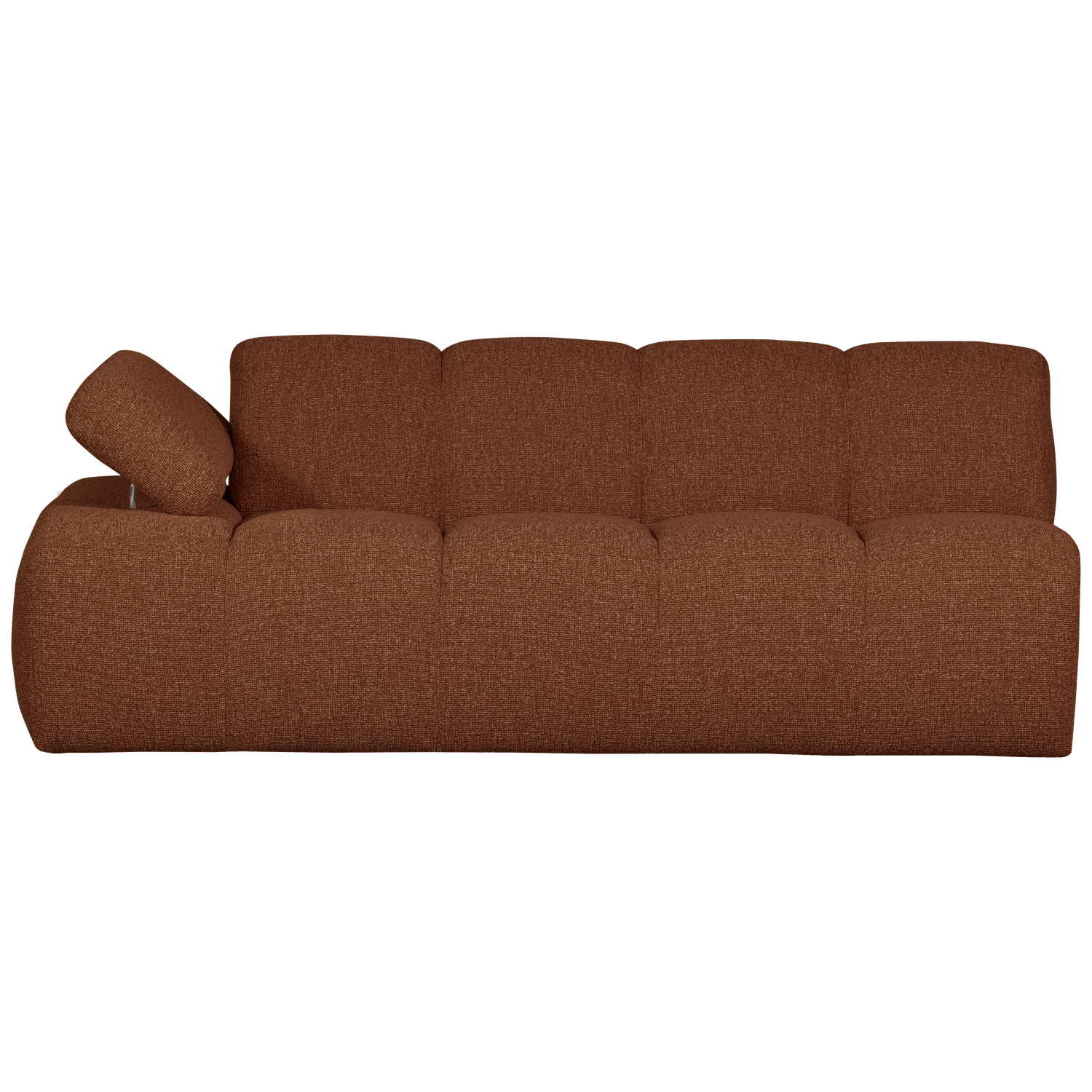 WOOOD canapea modulara MOJO | 100% Pes | Maro | 74x204x97 cm