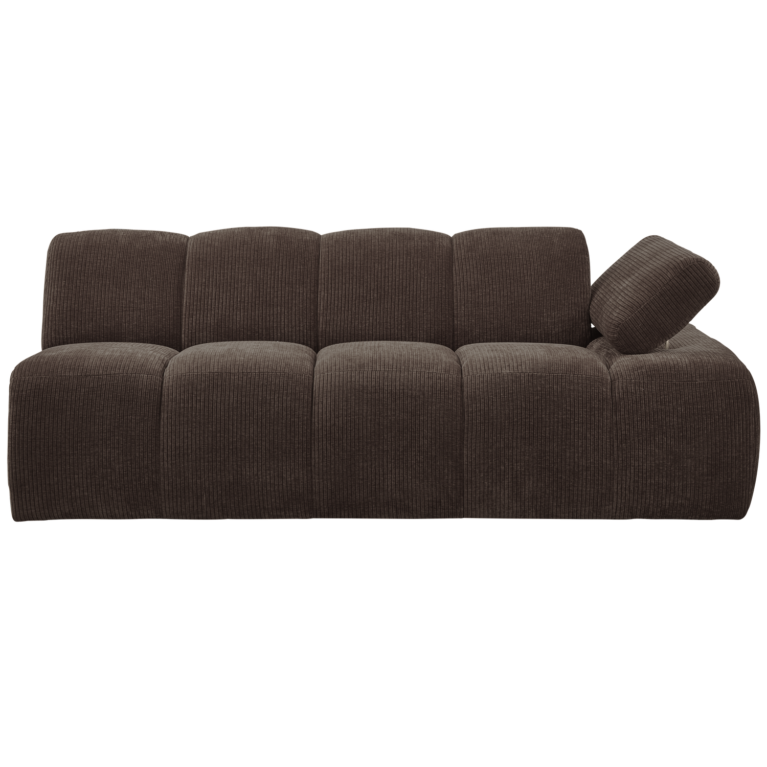 WOOOD canapea modulara MOJO | 100% Pes | Maro | 74x204x97 cm