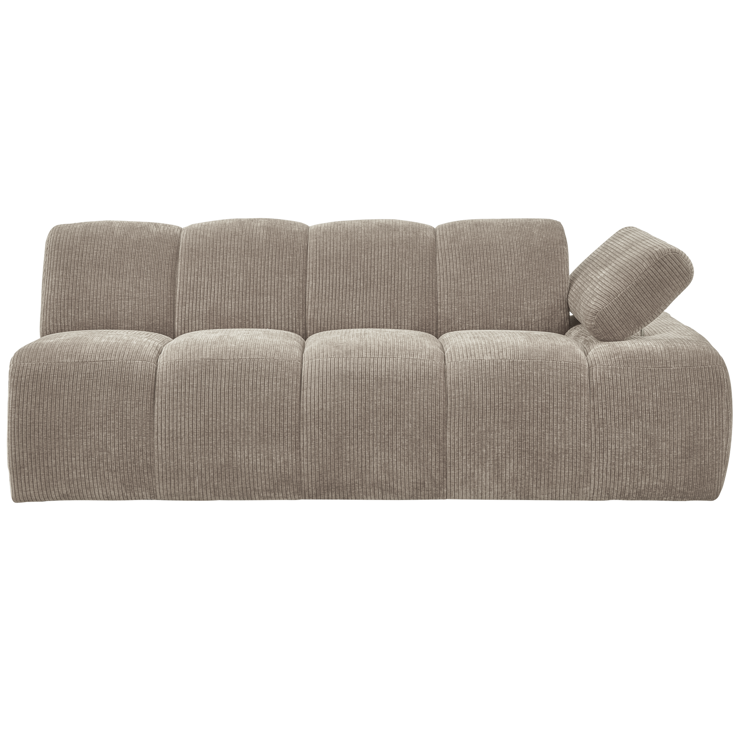 WOOOD canapea modulara MOJO | 100% Pes | Nisipiu | 74x204x97 cm