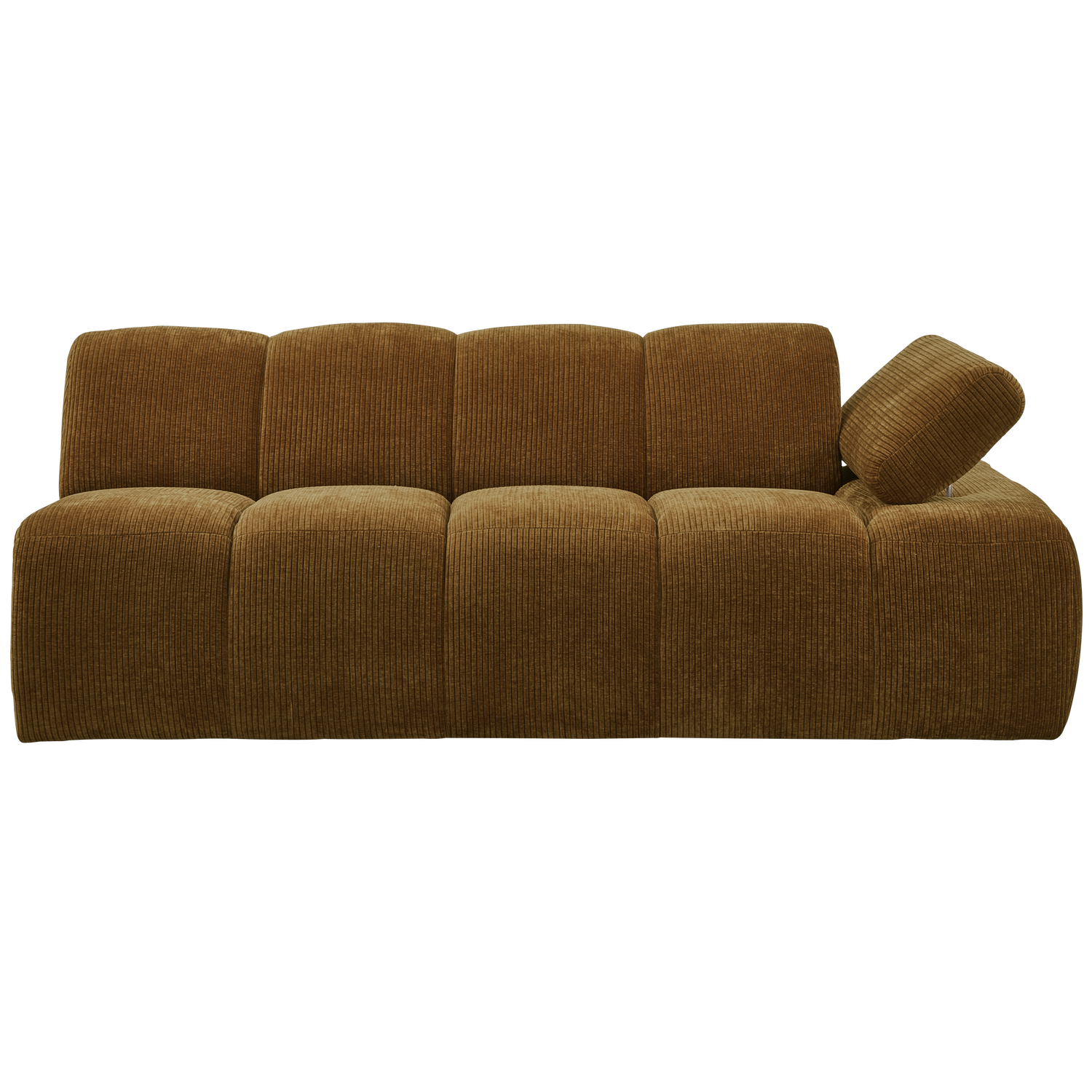 WOOOD canapea modulara MOJO | 100% Pes | Galben | 74x204x97 cm