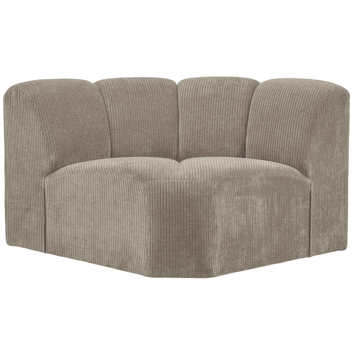 WOOOD canapea modulara MOJO | 100% Pes | Nisipiu | 74x110x110 cm