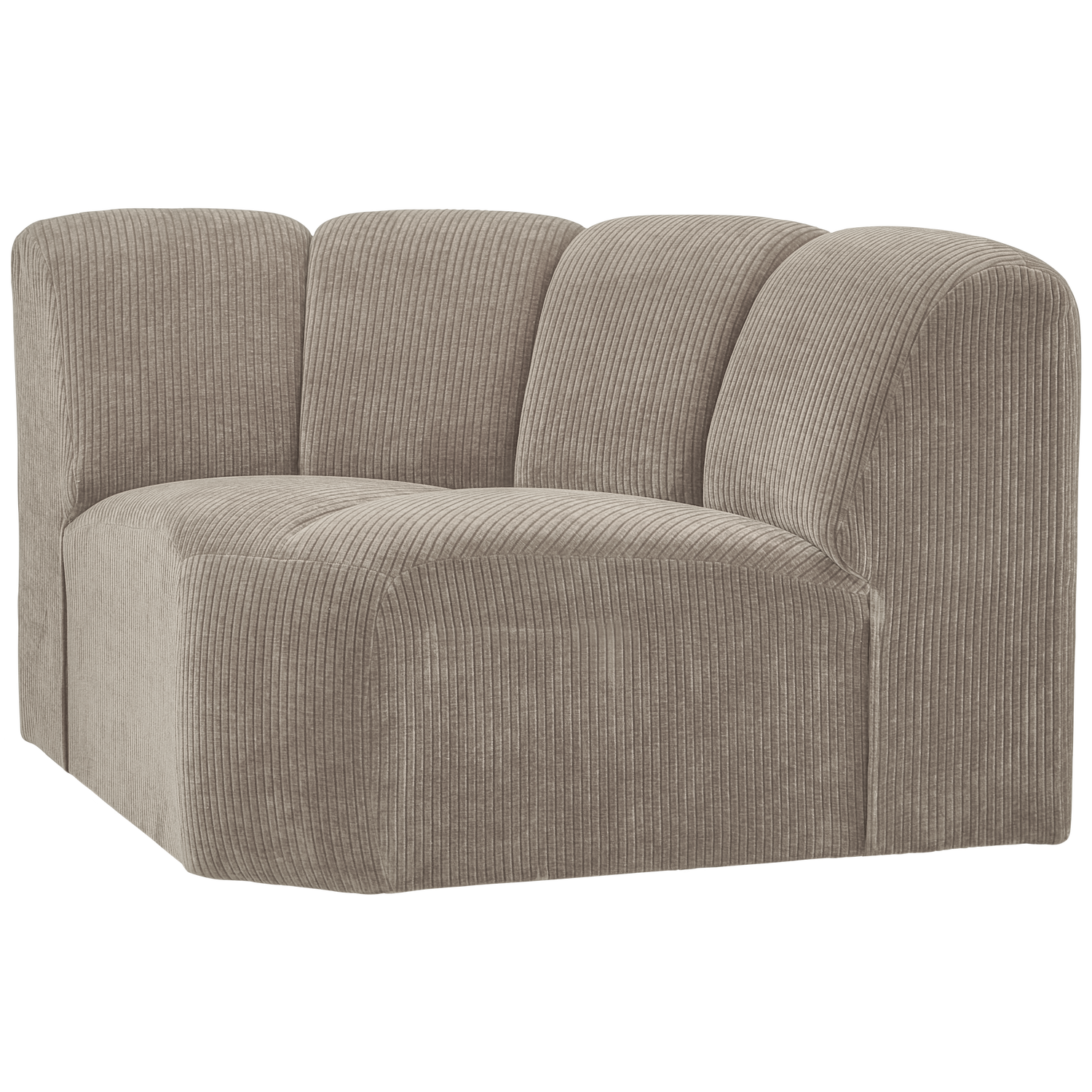 WOOOD canapea modulara MOJO | 100% Pes | Nisipiu | 74x110x110 cm