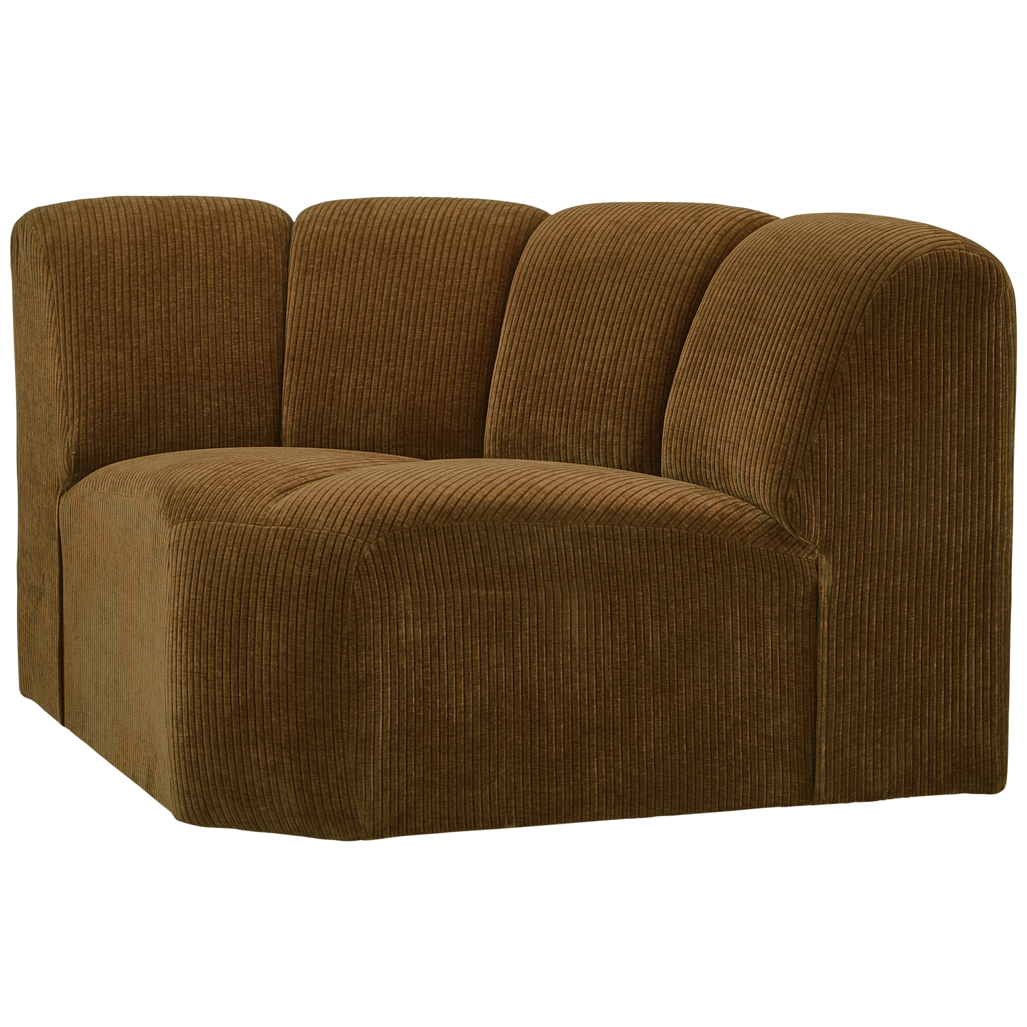 WOOOD canapea modulara MOJO | 100% Pes | Galben | 74x110x110 cm