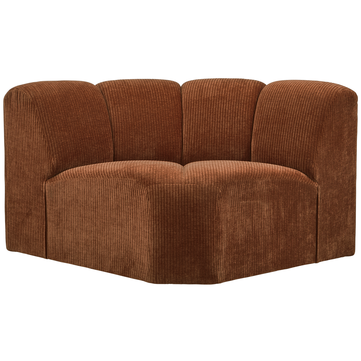 WOOOD canapea modulara MOJO | 100% Pes | Maro | 74x110x110 cm