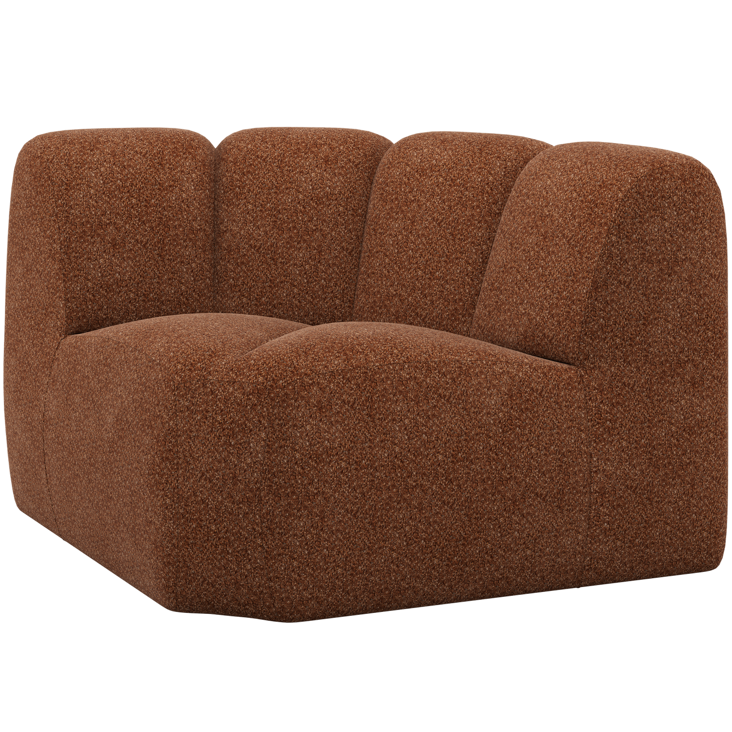 WOOOD canapea modulara MOJO | 100% Pes | Maro | 74x110x110 cm