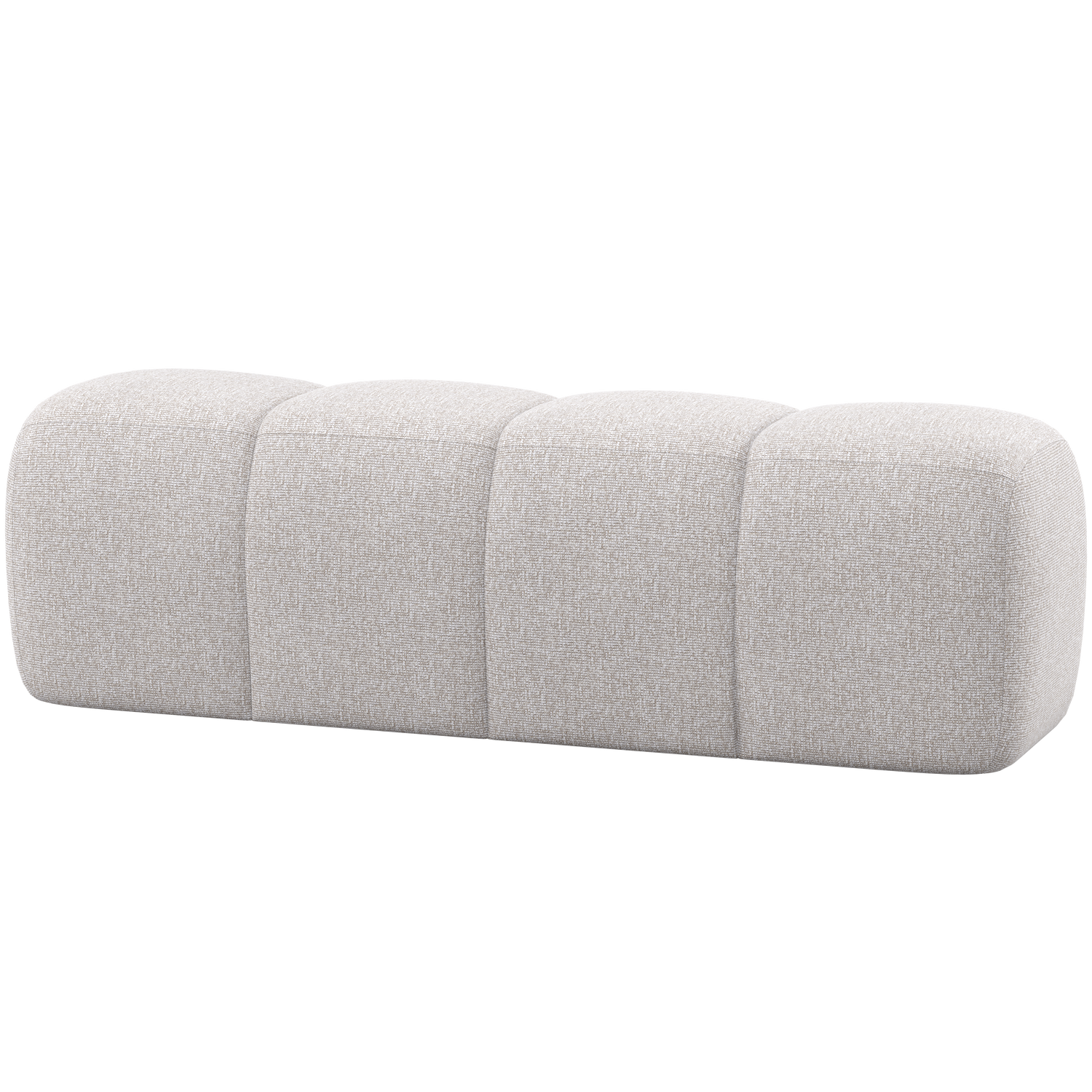 WOOOD banca dining MOJO | 100% Pes | Ecru | 49x164x45 cm