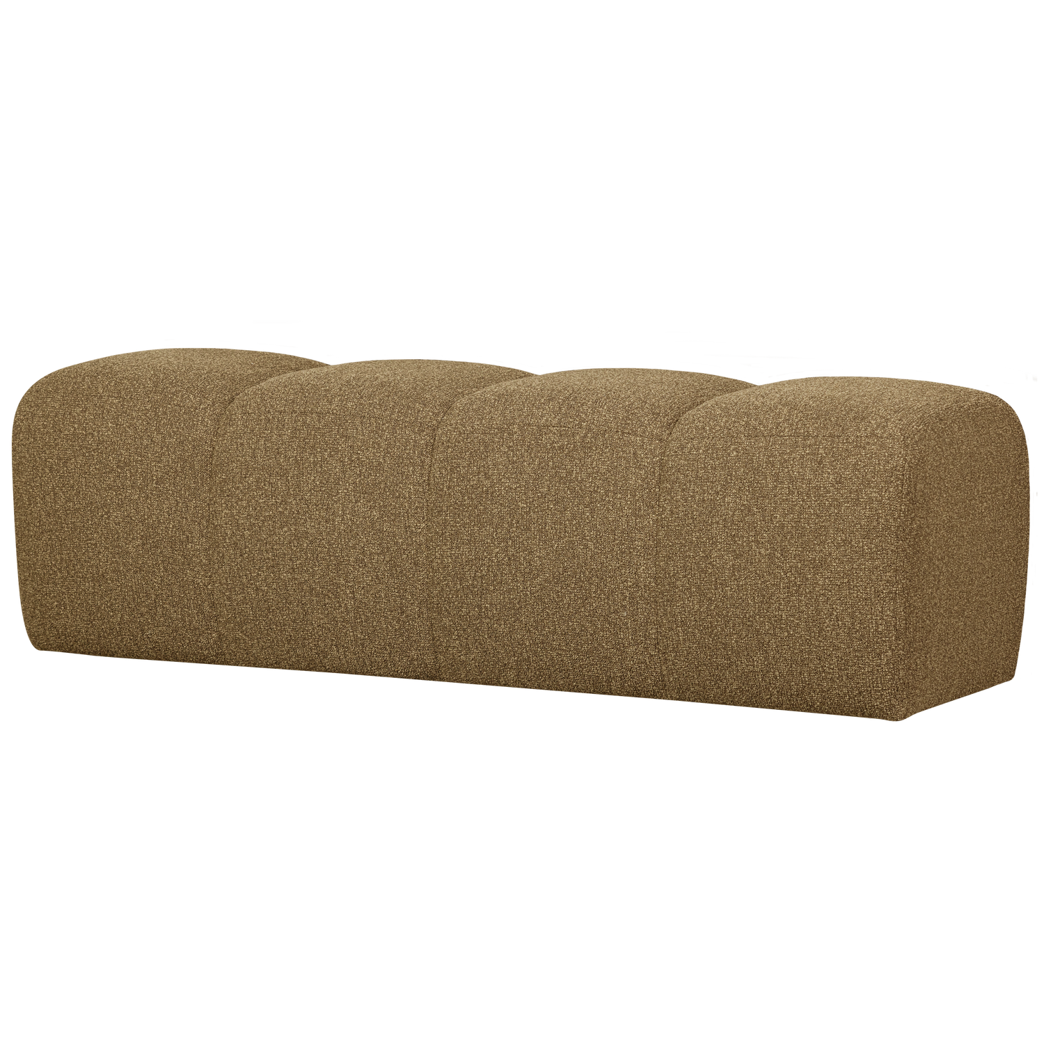 WOOOD banca dining MOJO | 100% Pes | Galben | 49x164x45 cm