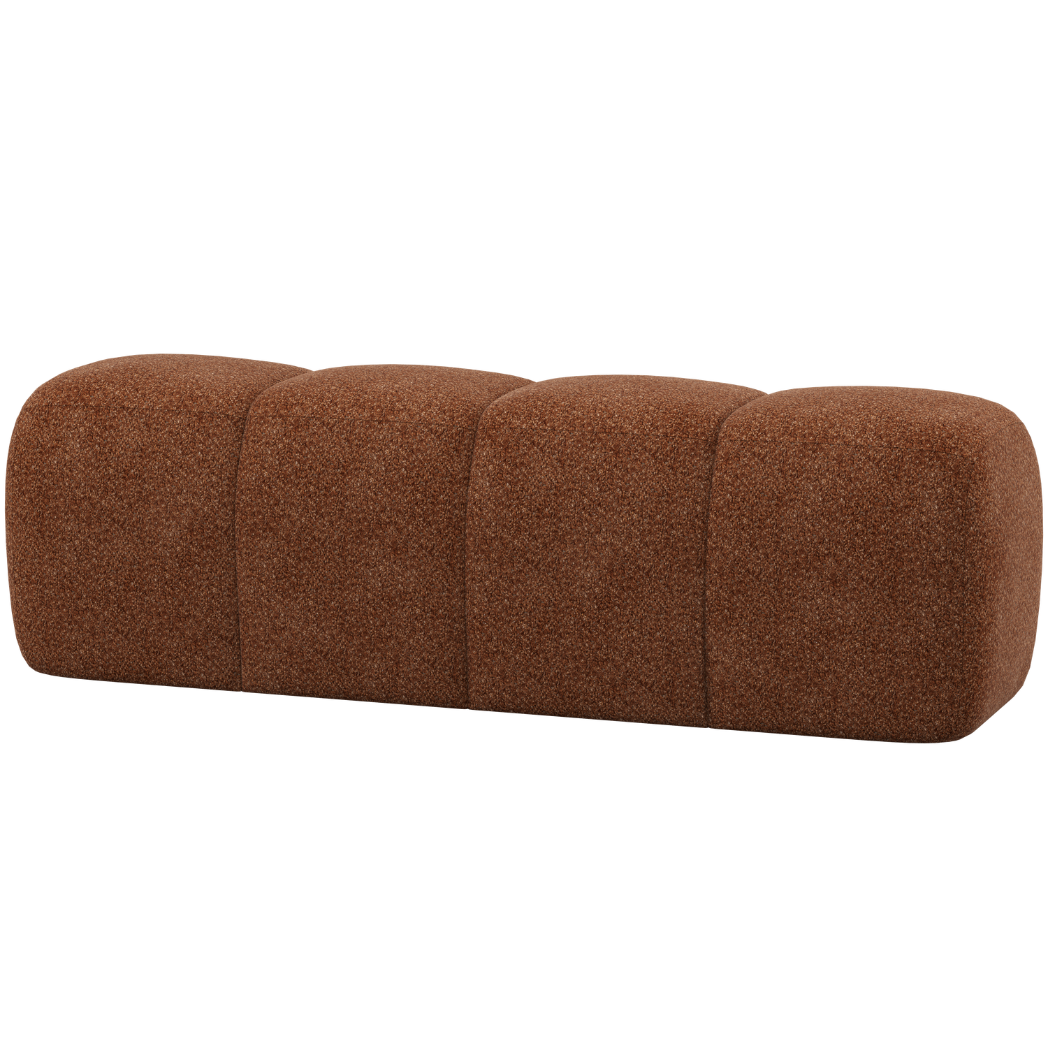 WOOOD banca dining MOJO | 100% Pes | Maro | 49x164x45 cm