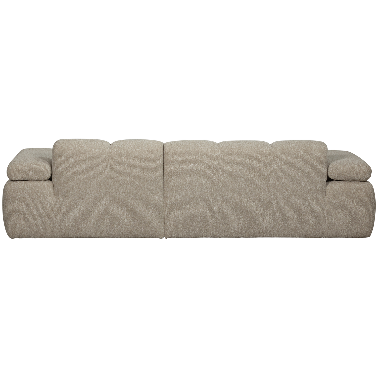 MOJO CHAISE LONGUE SOFA RIGHT BOUCLE BEIGE MELANGE