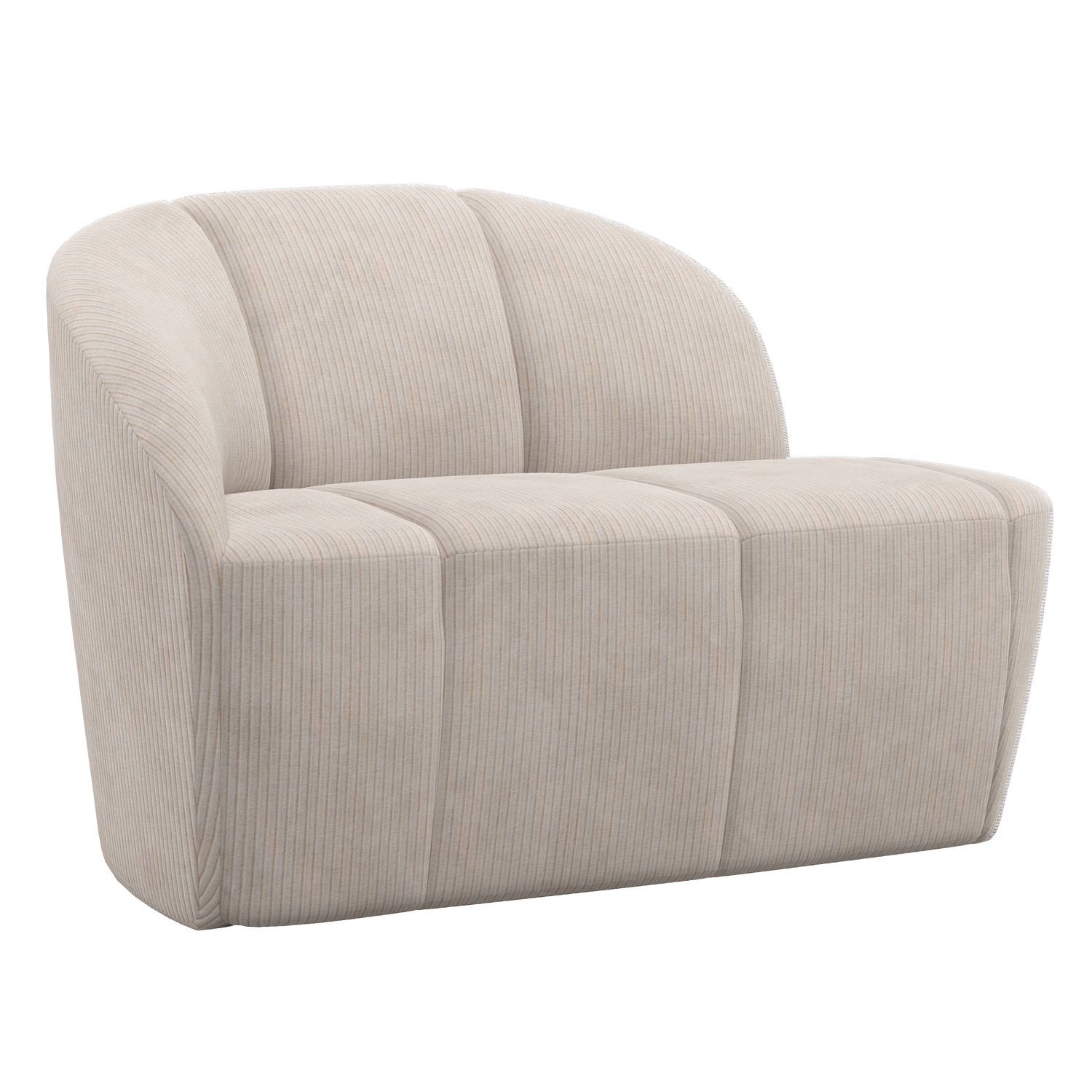 WOOOD banca MOJO | 100% Pes | Ecru | 73x112x77 cm