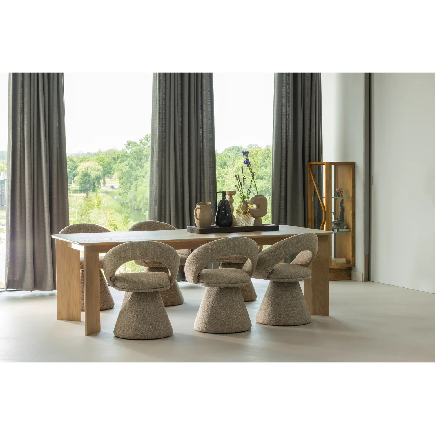 KELLA 1-DOOR CABINET MANGO WOOD NATURAL