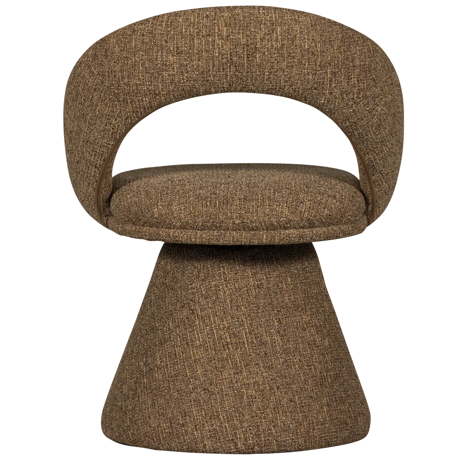 WINTER SWIVEL DINING CHAIR SAND MELANGE