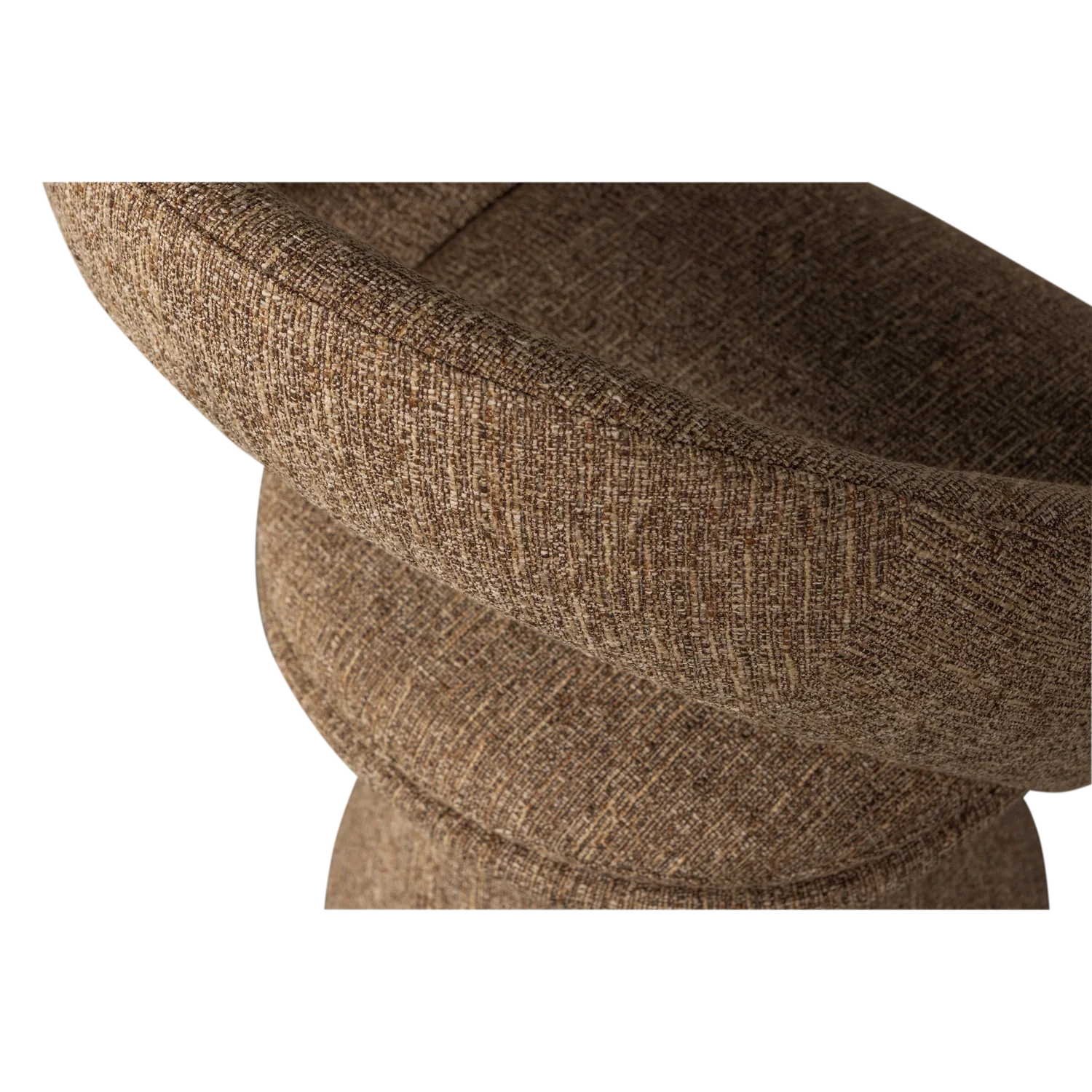 WINTER SWIVEL DINING CHAIR SAND MELANGE