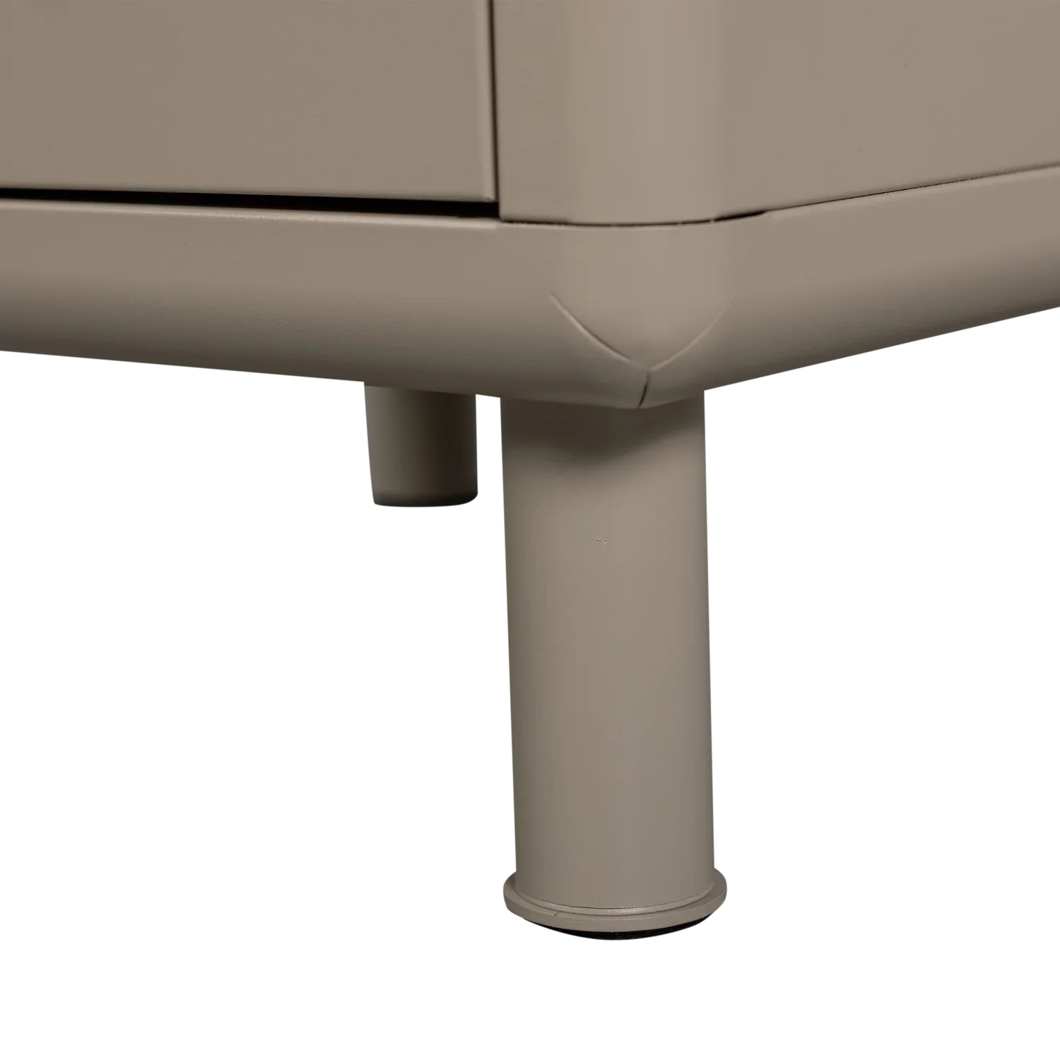 RUNE DRESSER/NIGHT STAND 2 DRAWERS METAL SAND