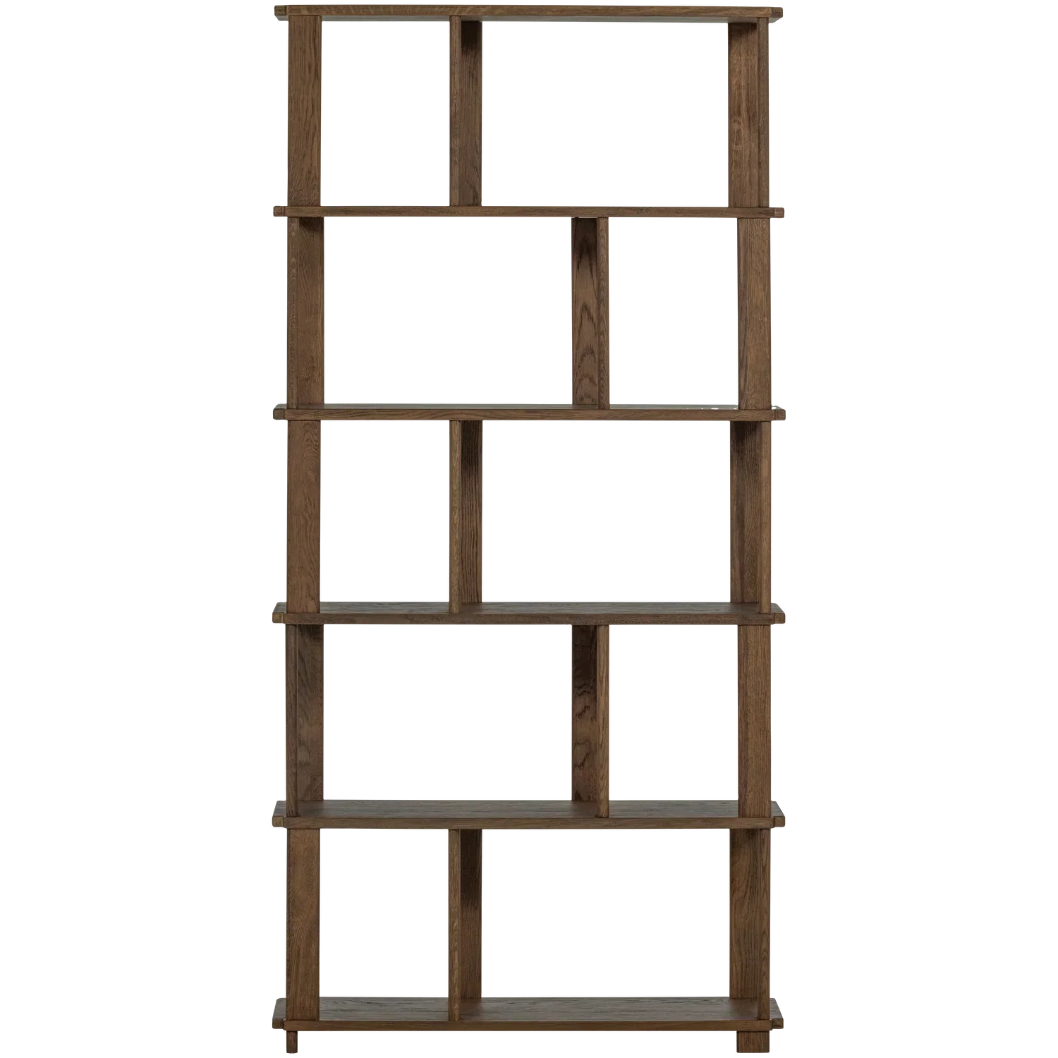 RISS BOOKSHELF OAK NATURAL 186x90CM