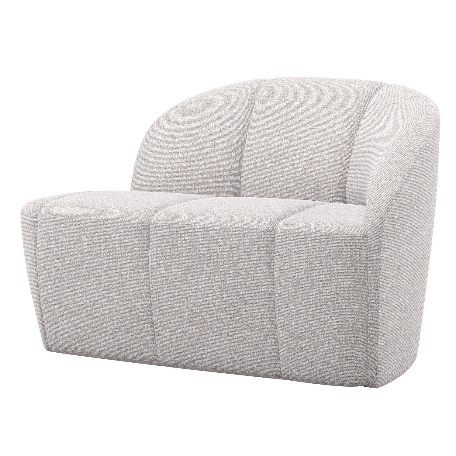 WOOOD banca MOJO | 100% Pes | Ecru | 73x112x77 cm