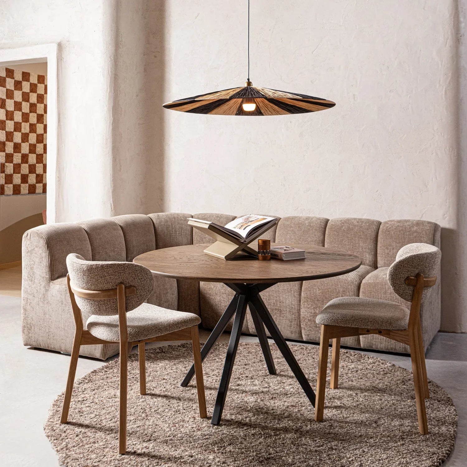 HOLLAND CROSS LEG METAL BLACK