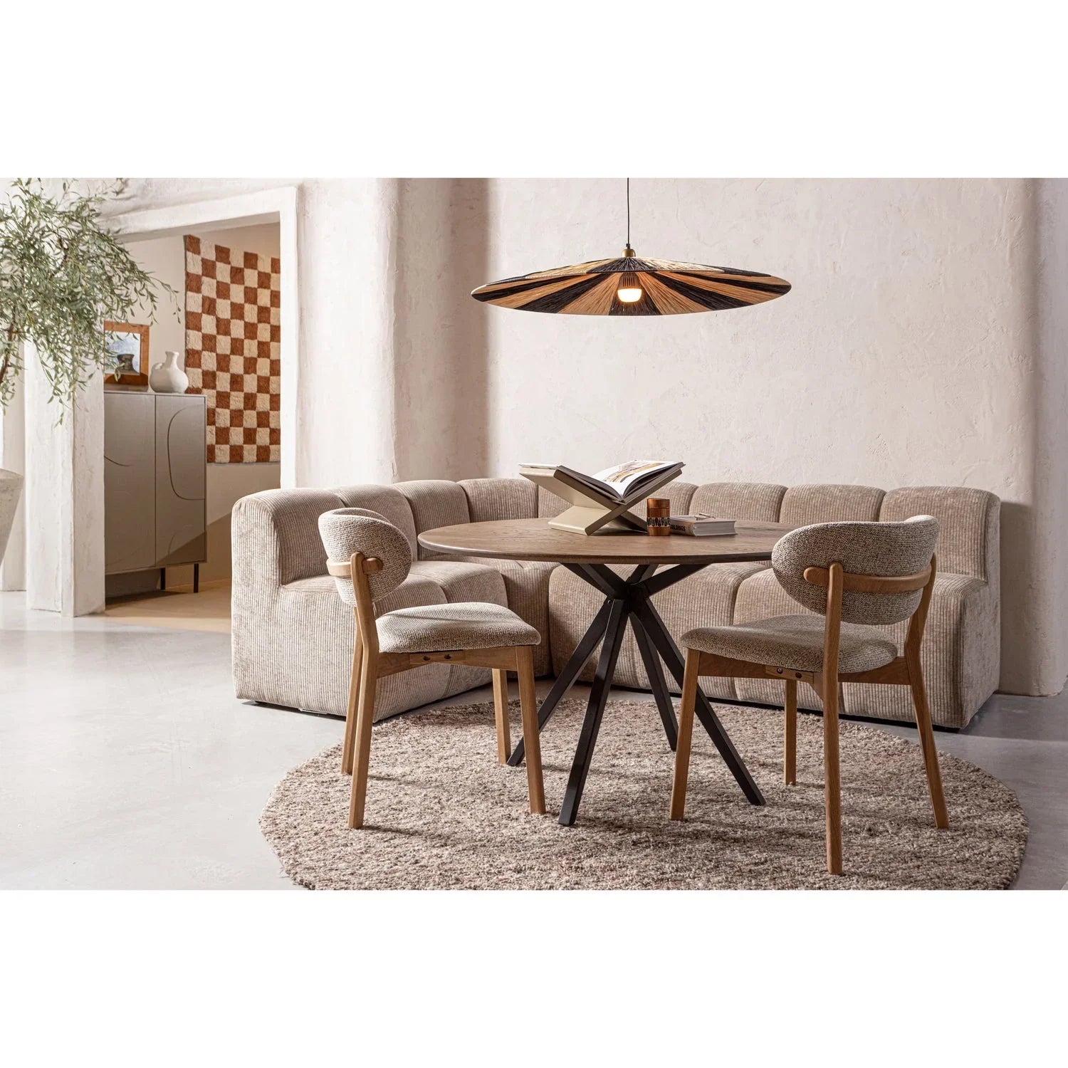 HOLLAND CROSS LEG METAL BLACK